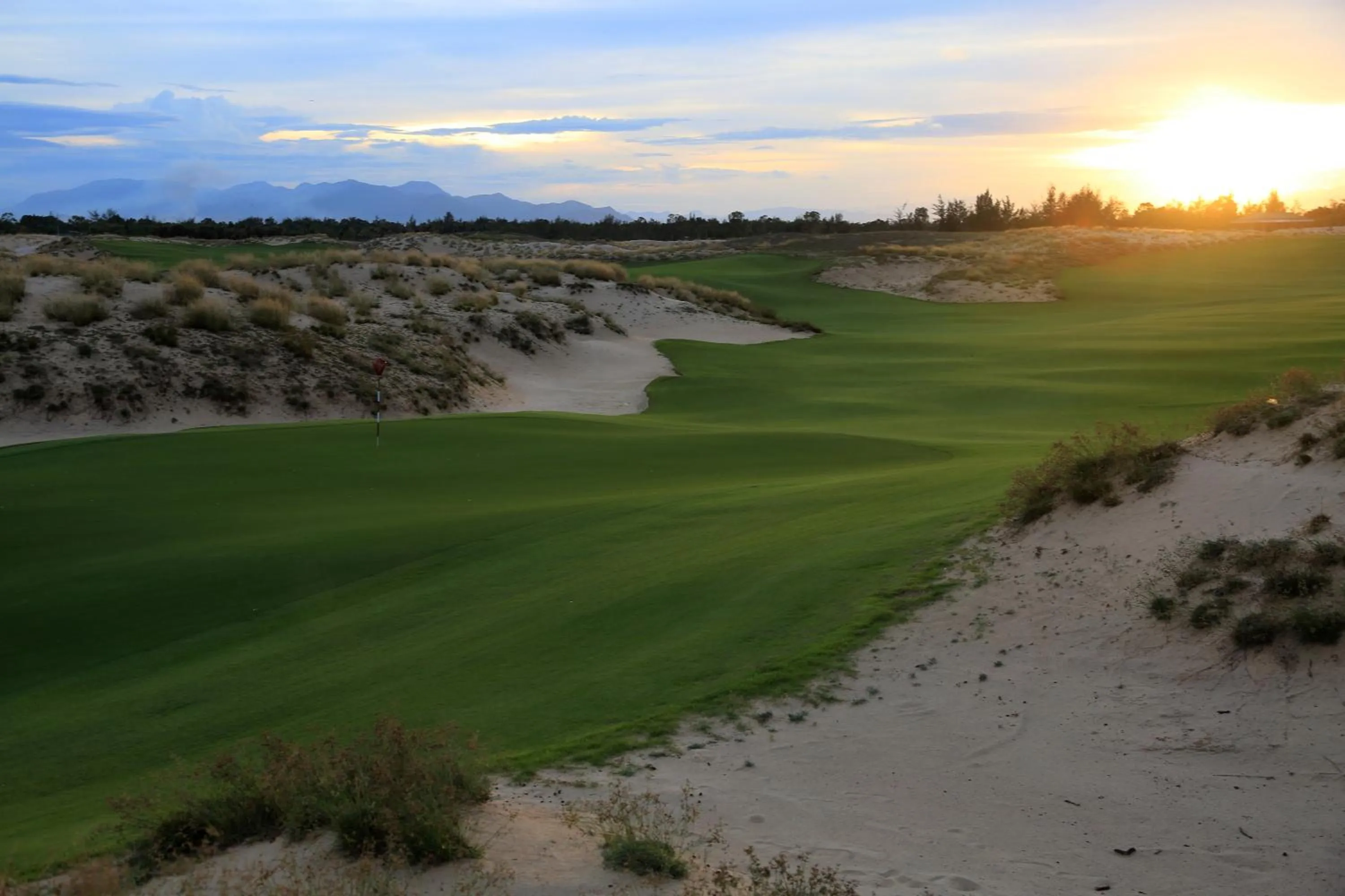 Golfcourse in New World Hoiana Beach Resort