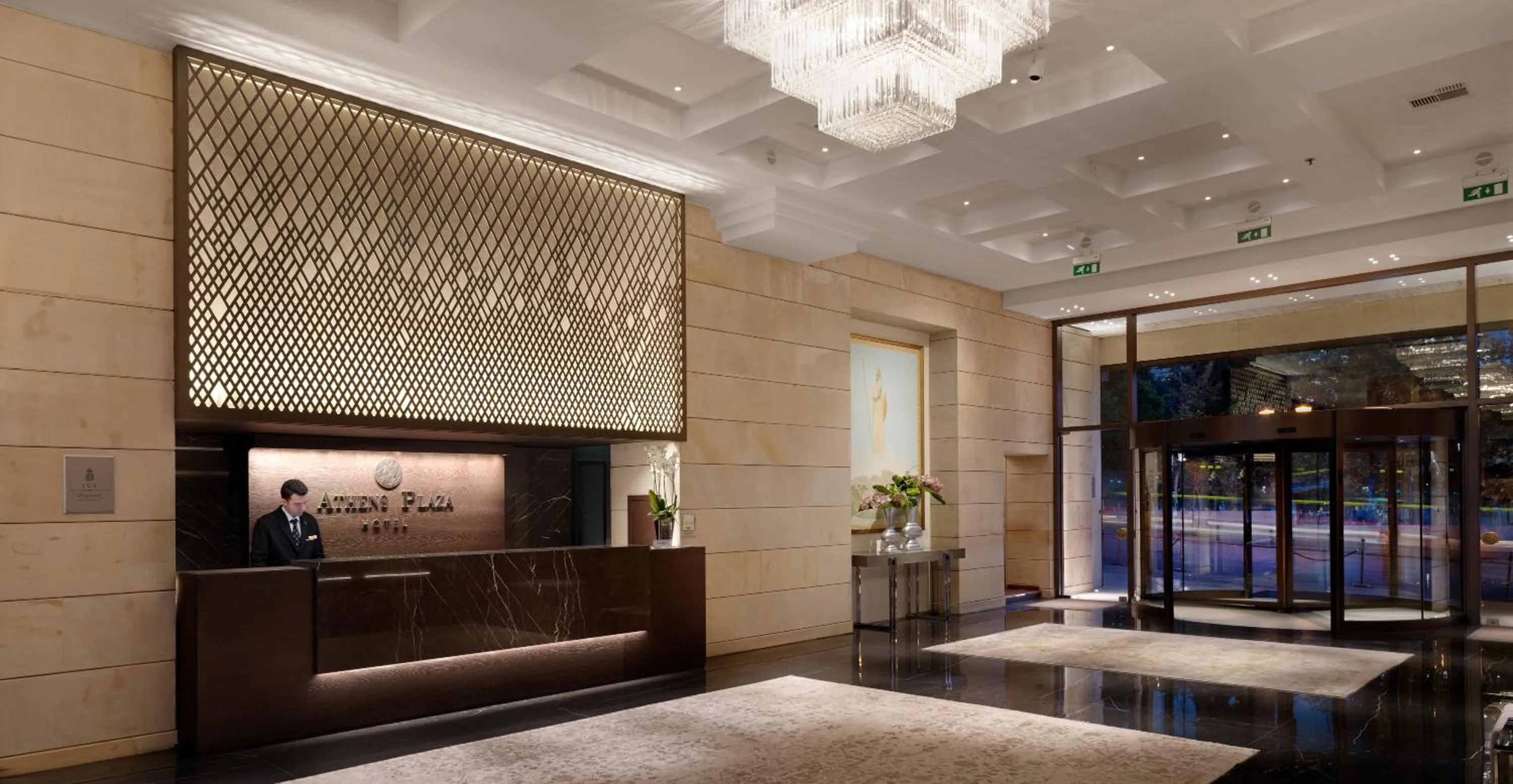 Lobby or reception in NJV Athens Plaza