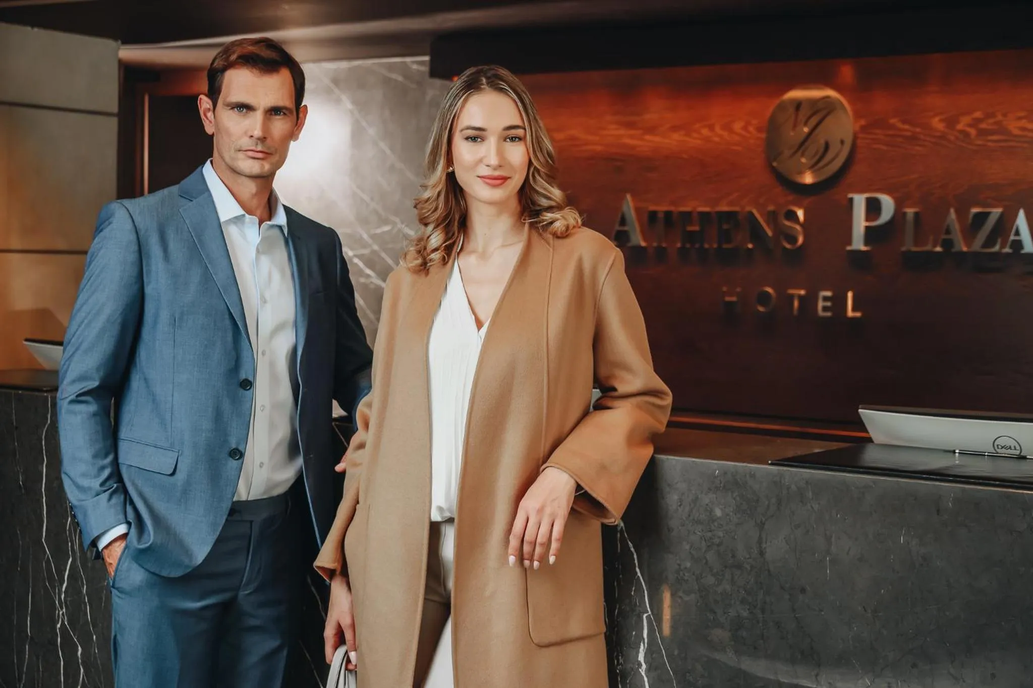 Lobby or reception in NJV Athens Plaza