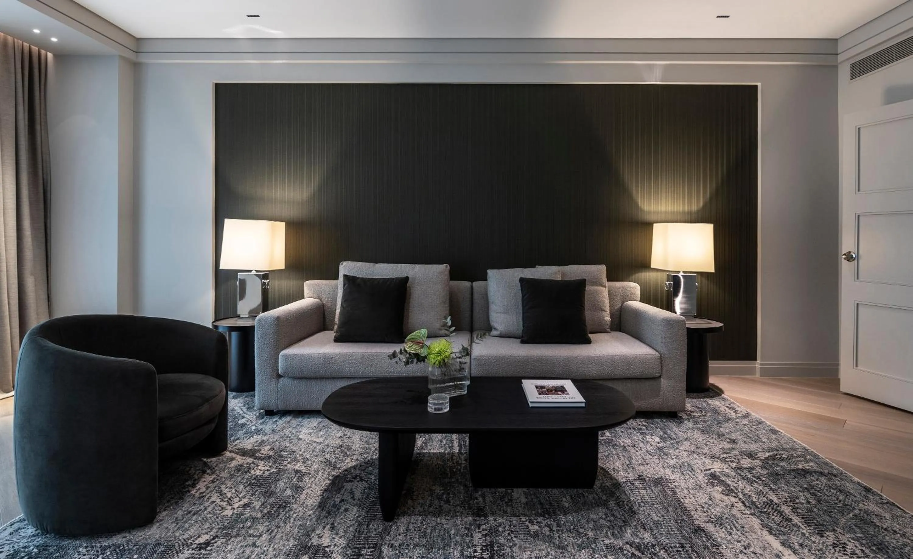 Living room in NJV Athens Plaza