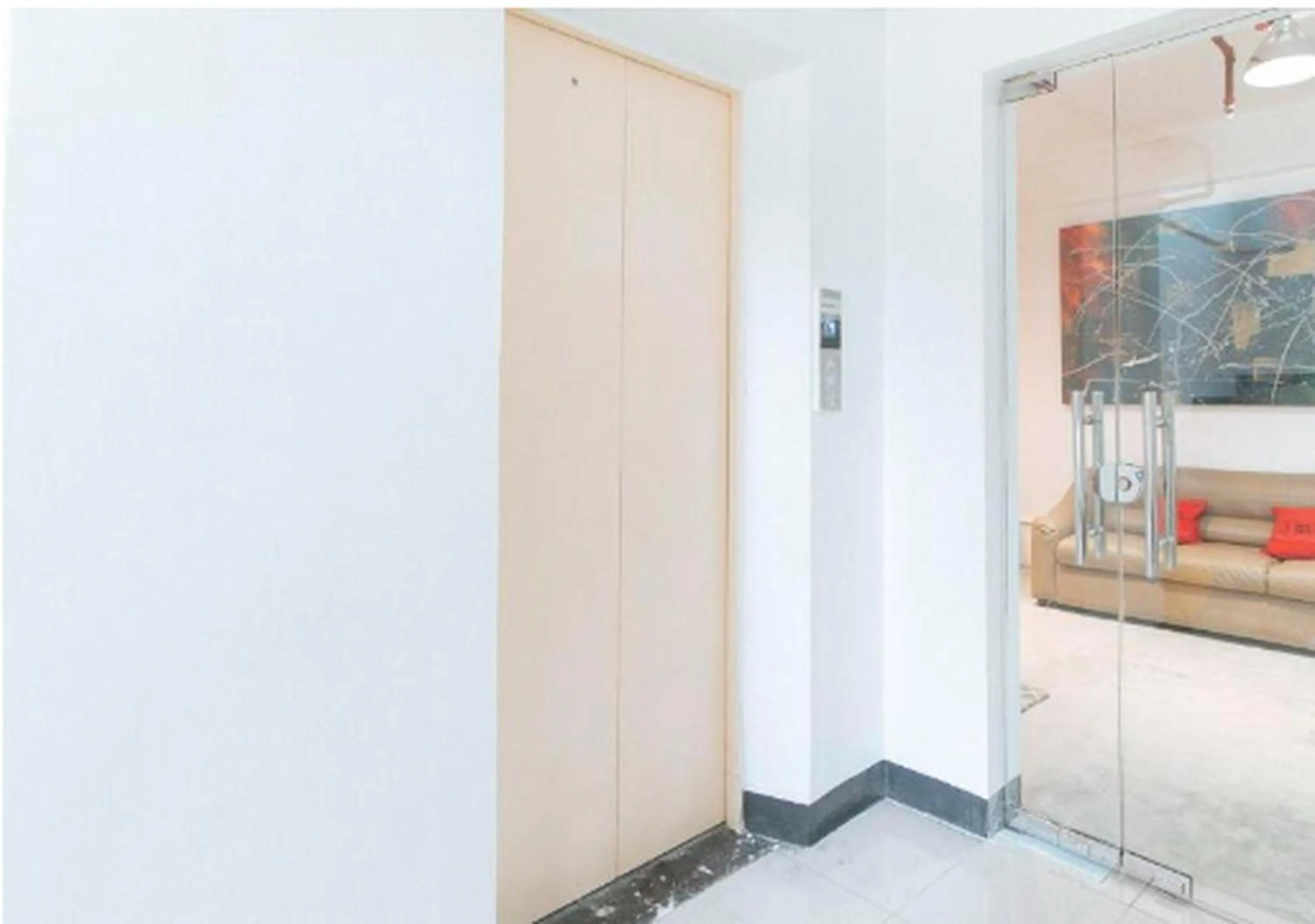 Bed in OYO 1087 Enrico's Place Kamias