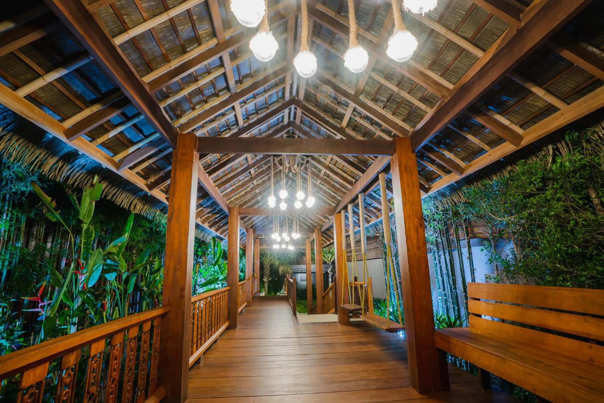 Garden in Malabar Pool Villa Phuket