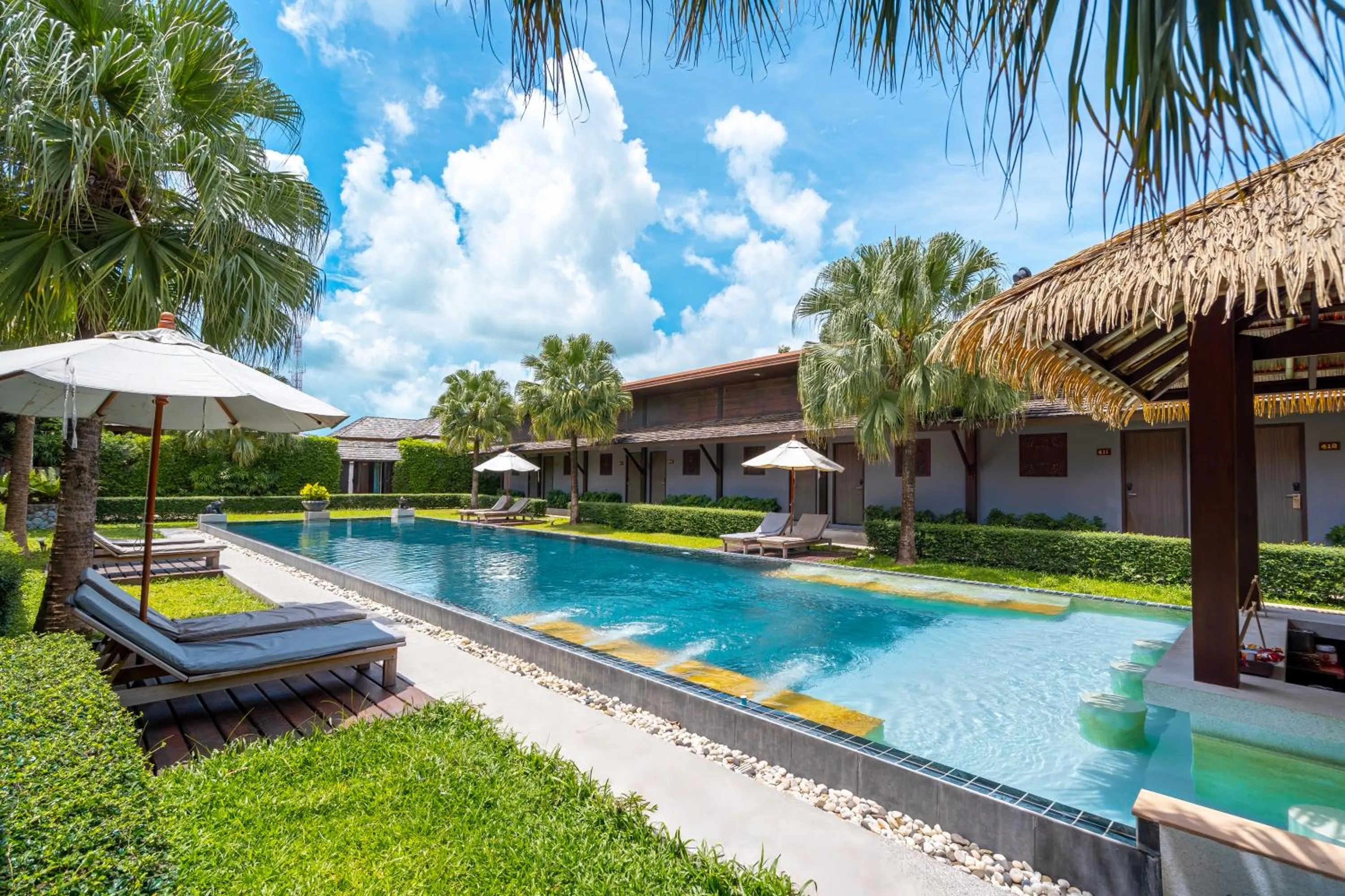 Property building in Malabar Pool Villa Phuket