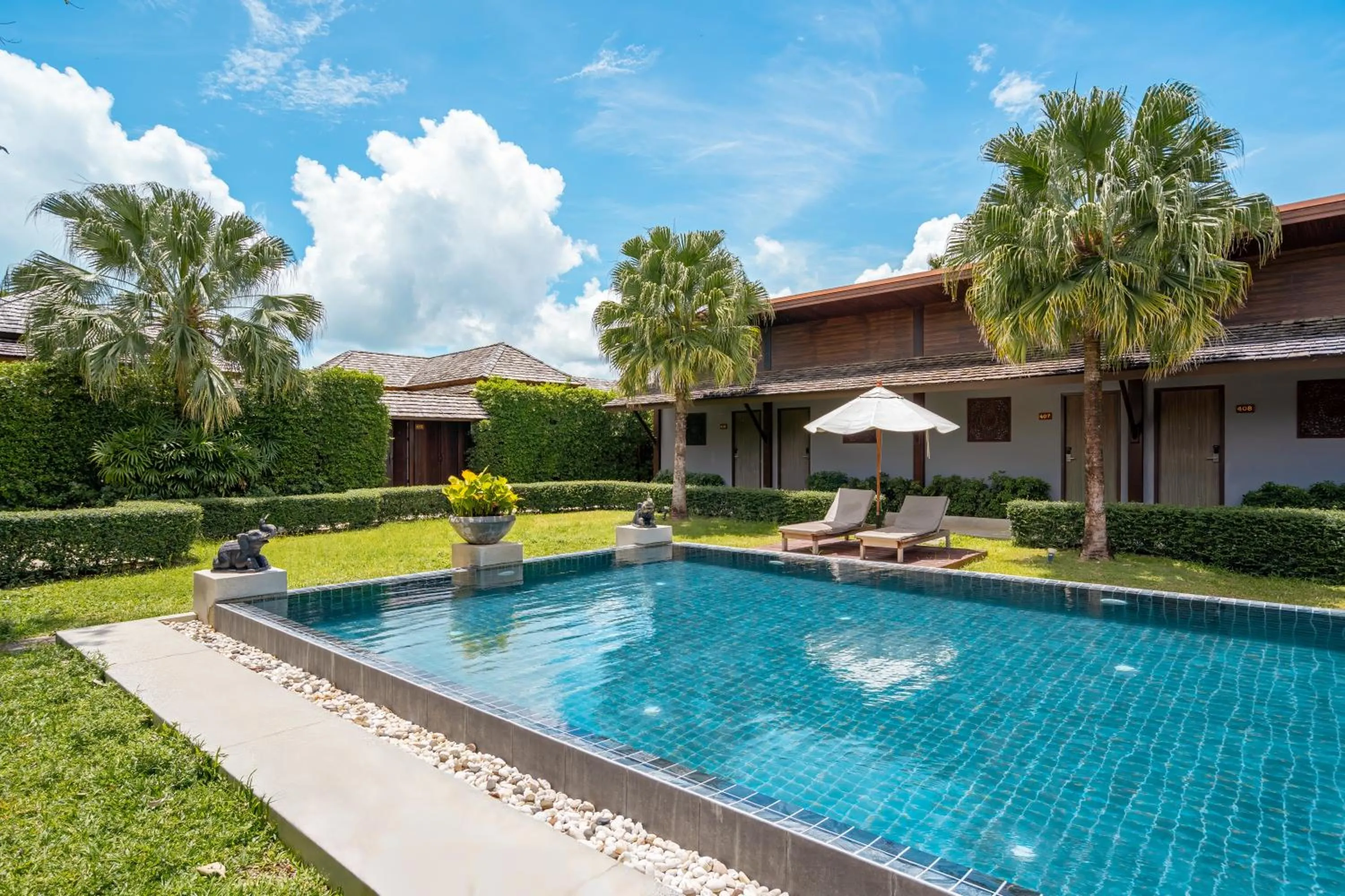 Property building in Malabar Pool Villa Phuket