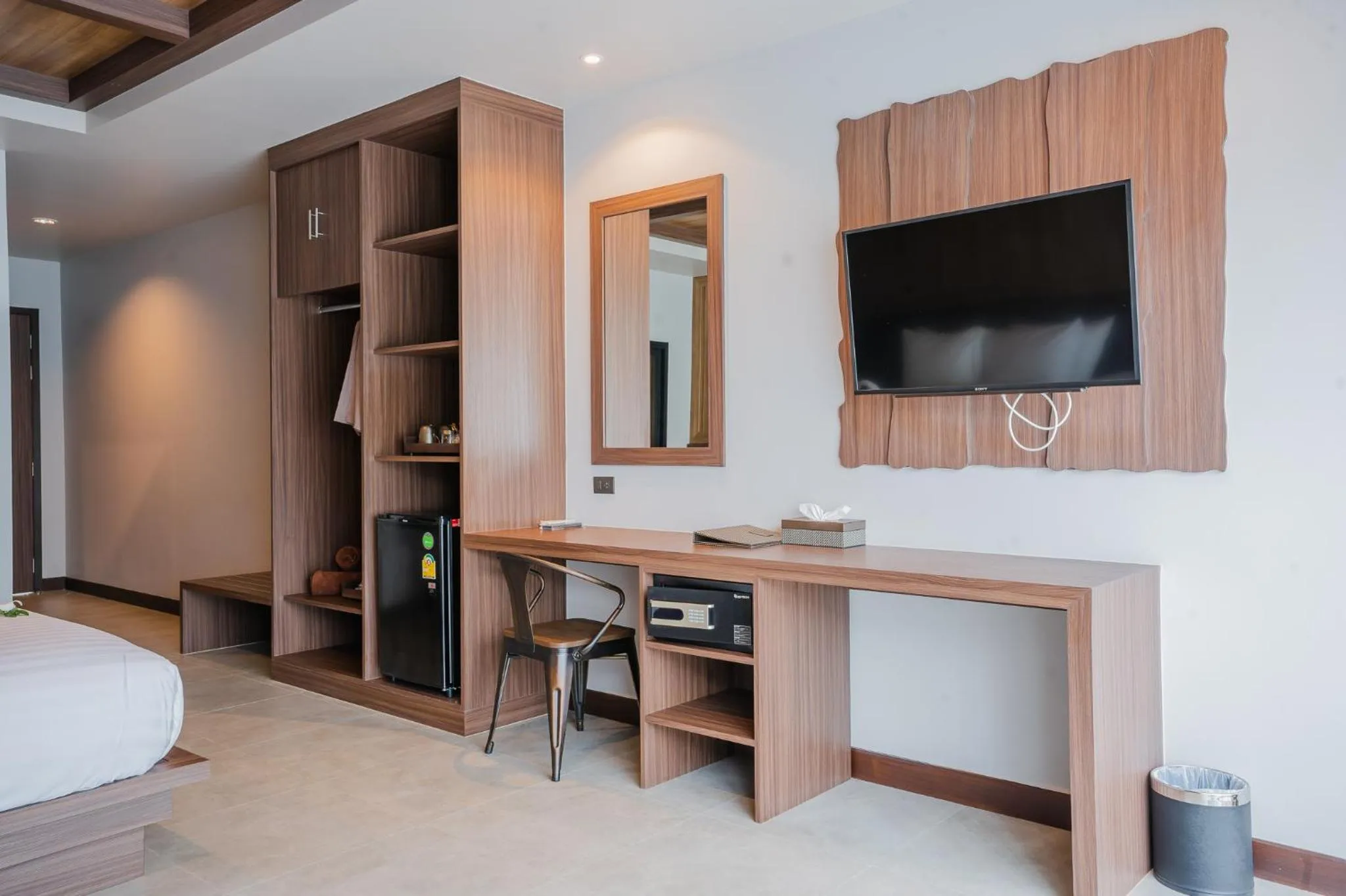 Bed in Malabar Pool Villa Phuket