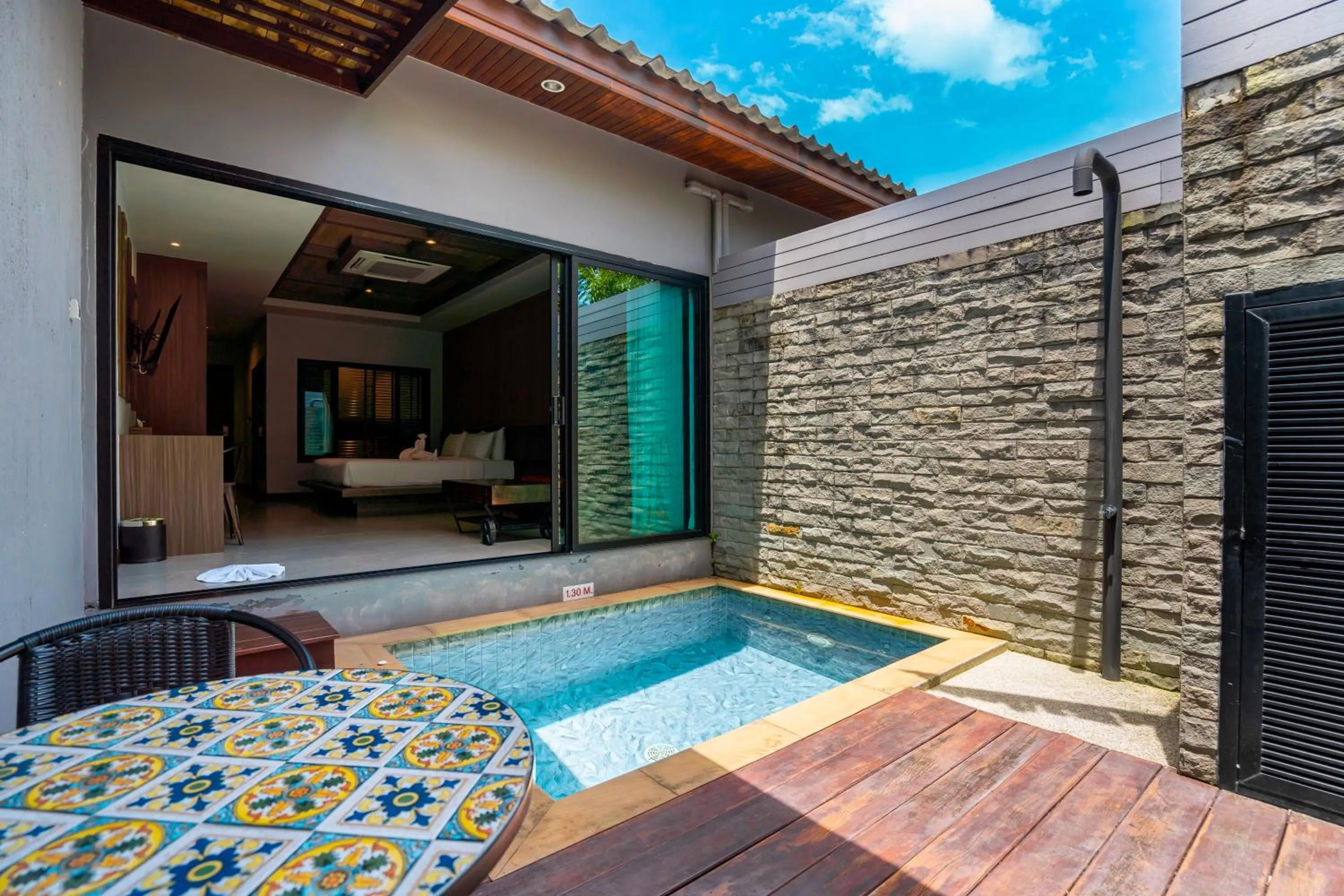 Swimming pool in Malabar Pool Villa Phuket
