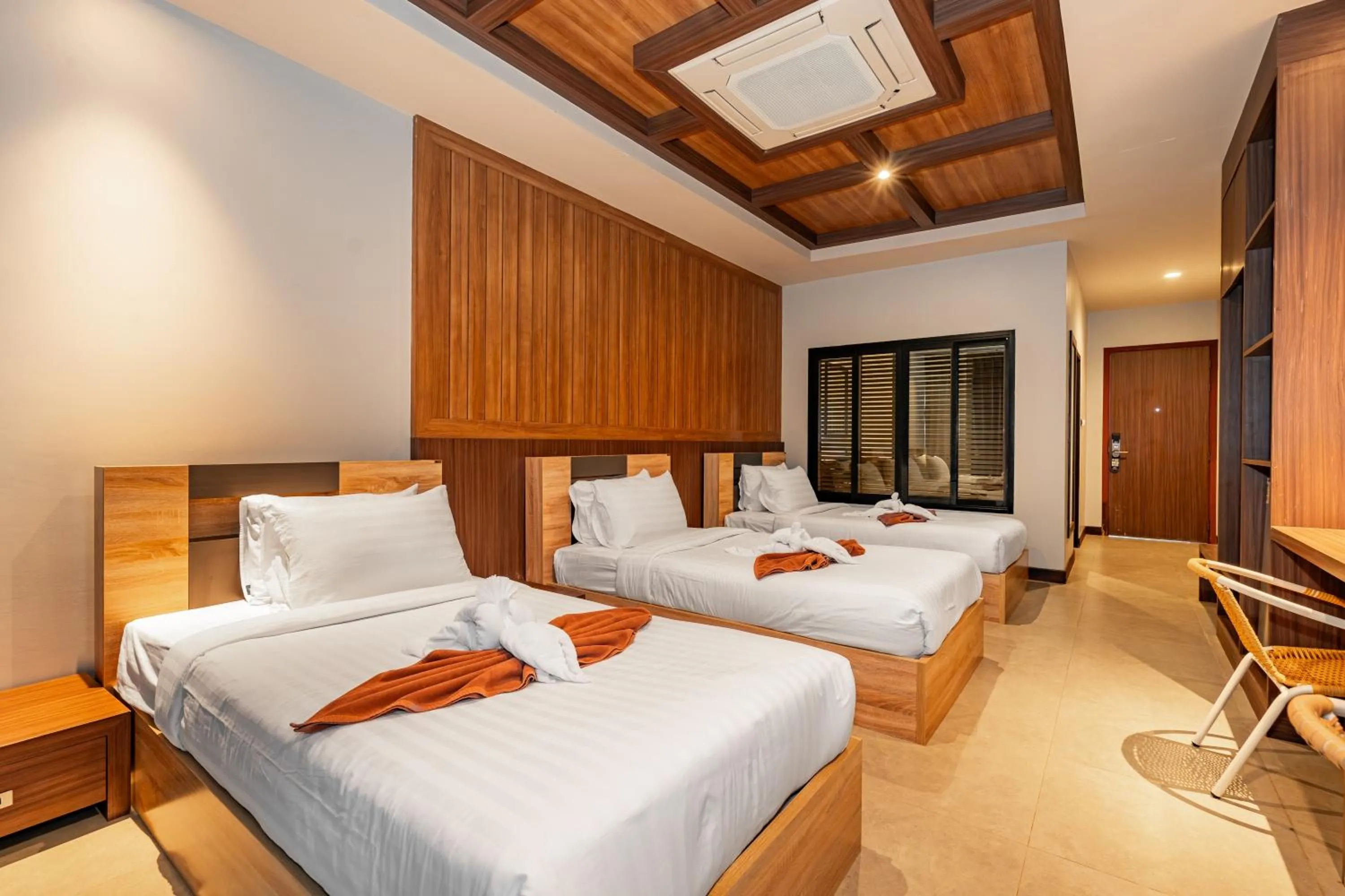 Bed in Malabar Pool Villa Phuket