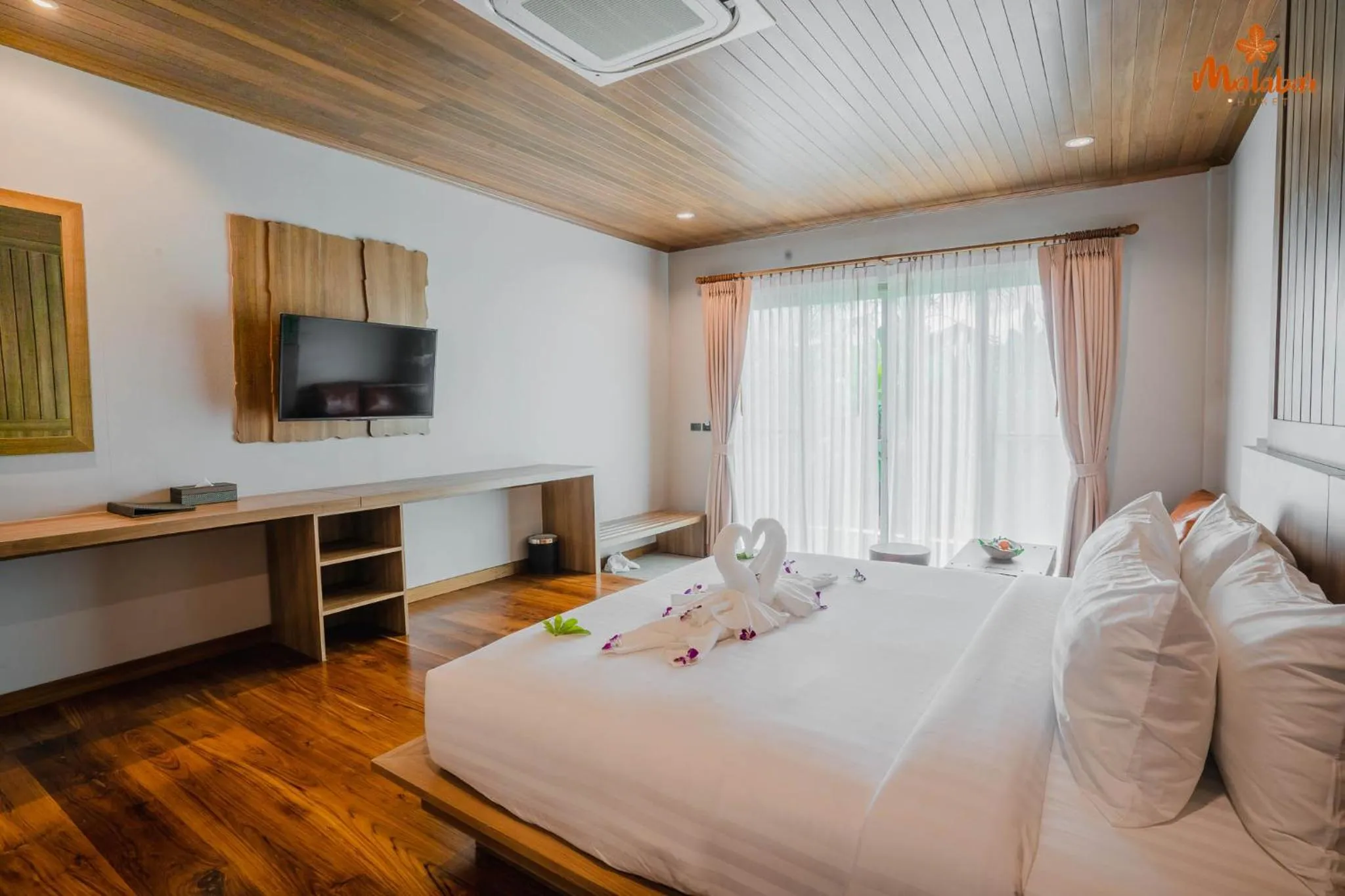 Photo of the whole room, Bed in Malabar Pool Villa Phuket