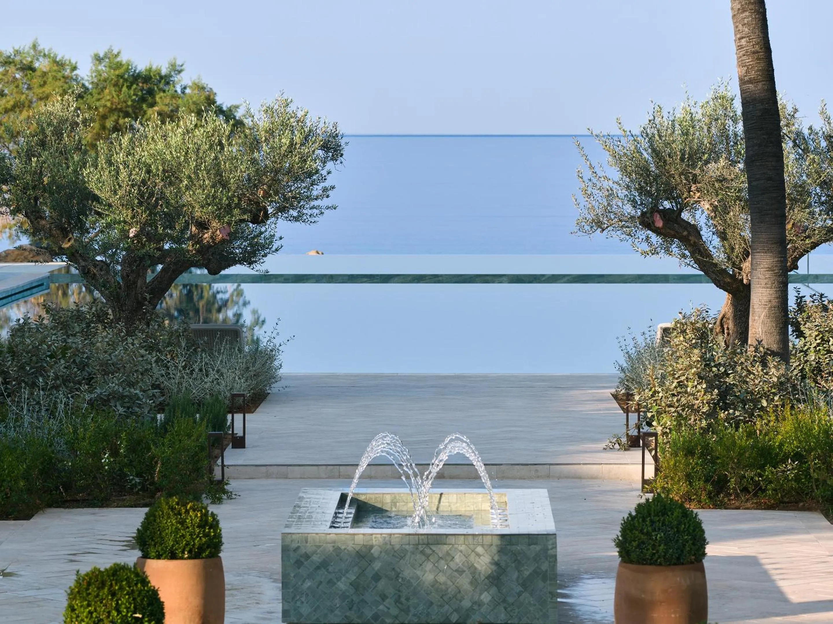 Garden view in Grecotel Filoxenia
