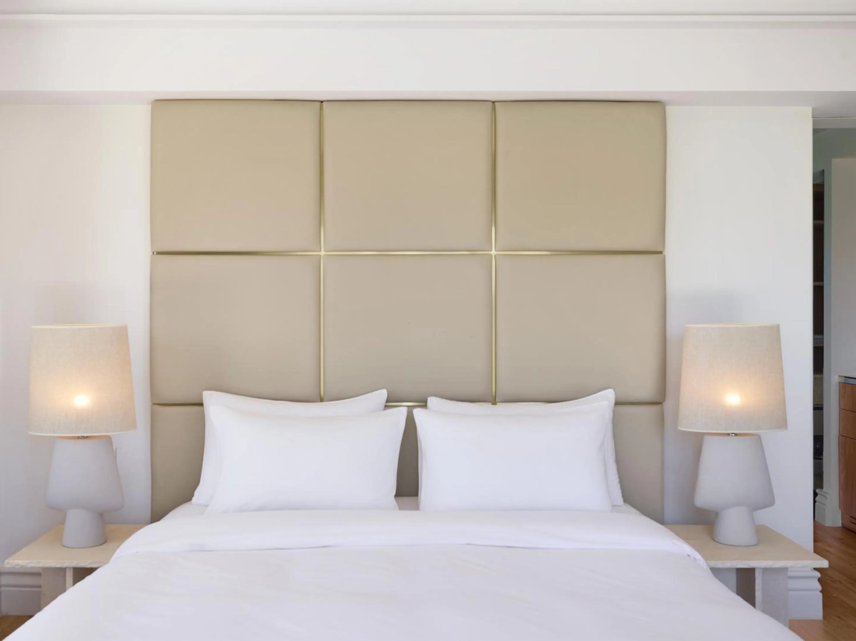 Bed in Grecotel Filoxenia