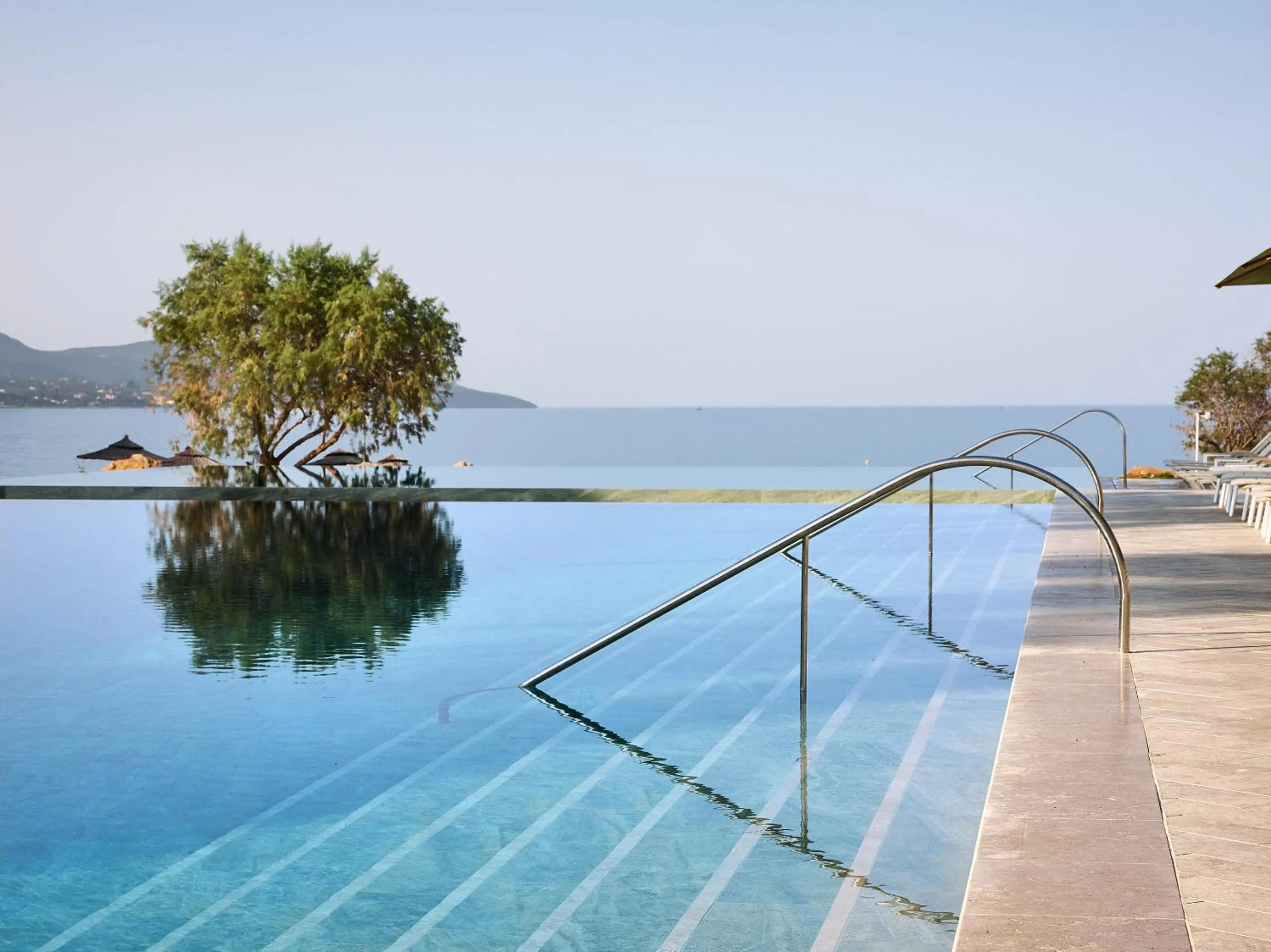 Pool view in Grecotel Filoxenia