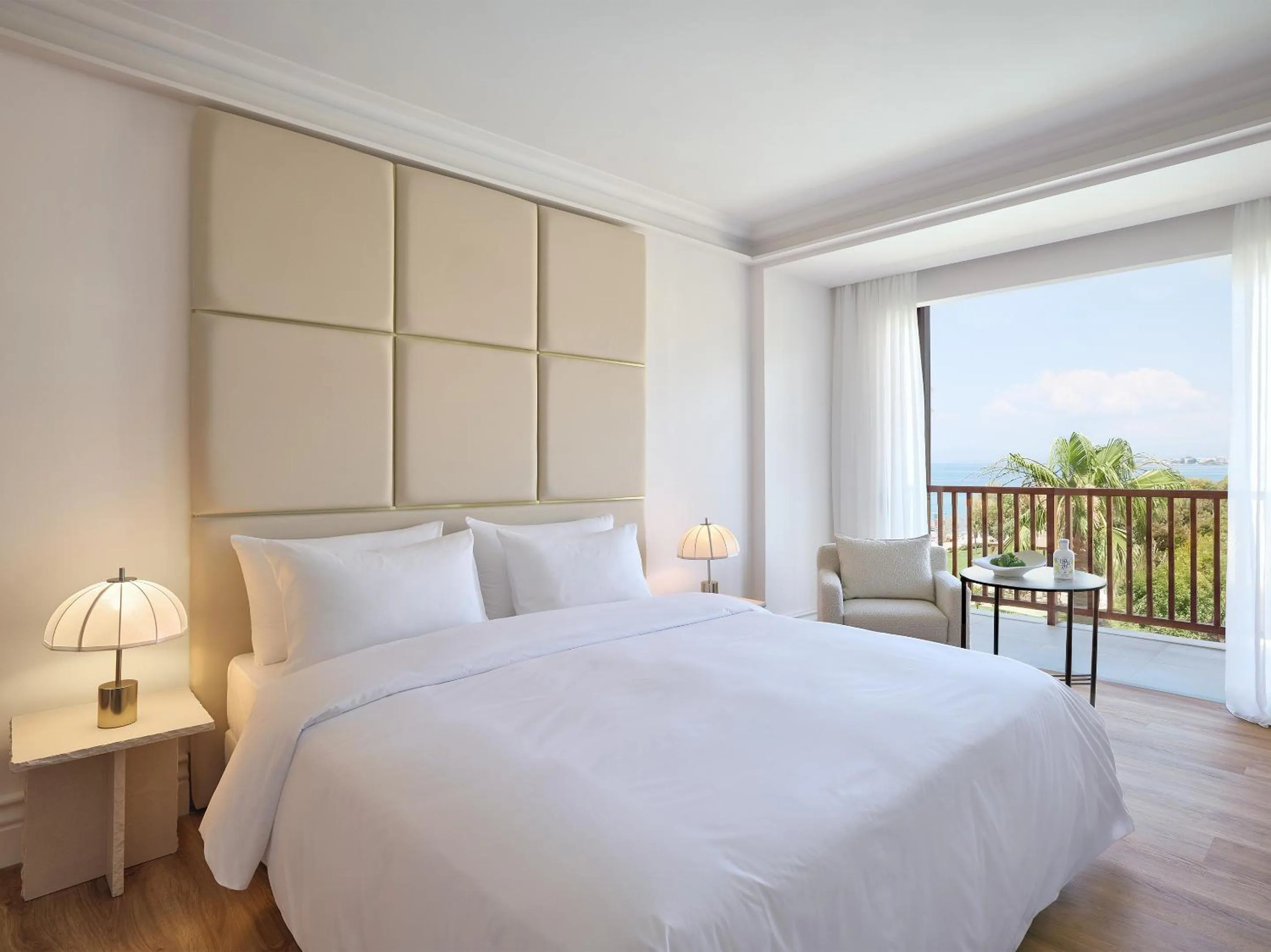 Bed in Grecotel Filoxenia