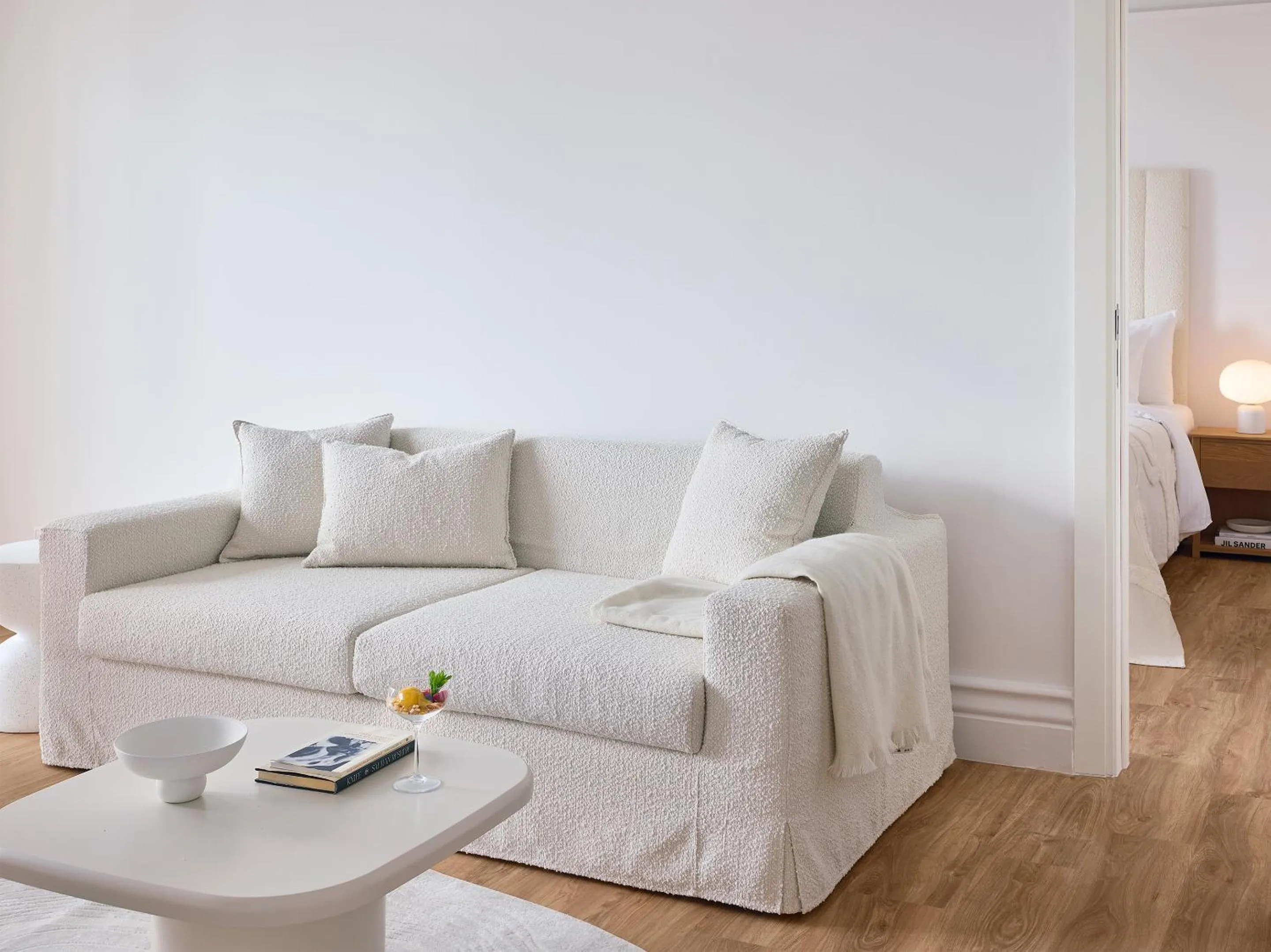 Living room, Bed in Grecotel Filoxenia