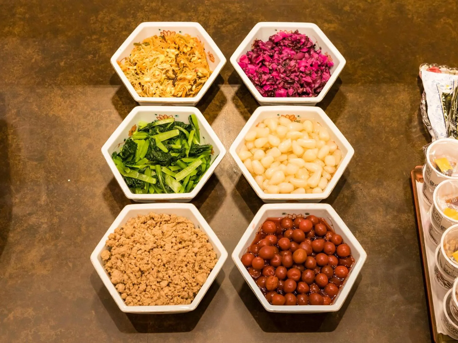 Food and drinks in Japanese Onsen Ryokan Kohakuen