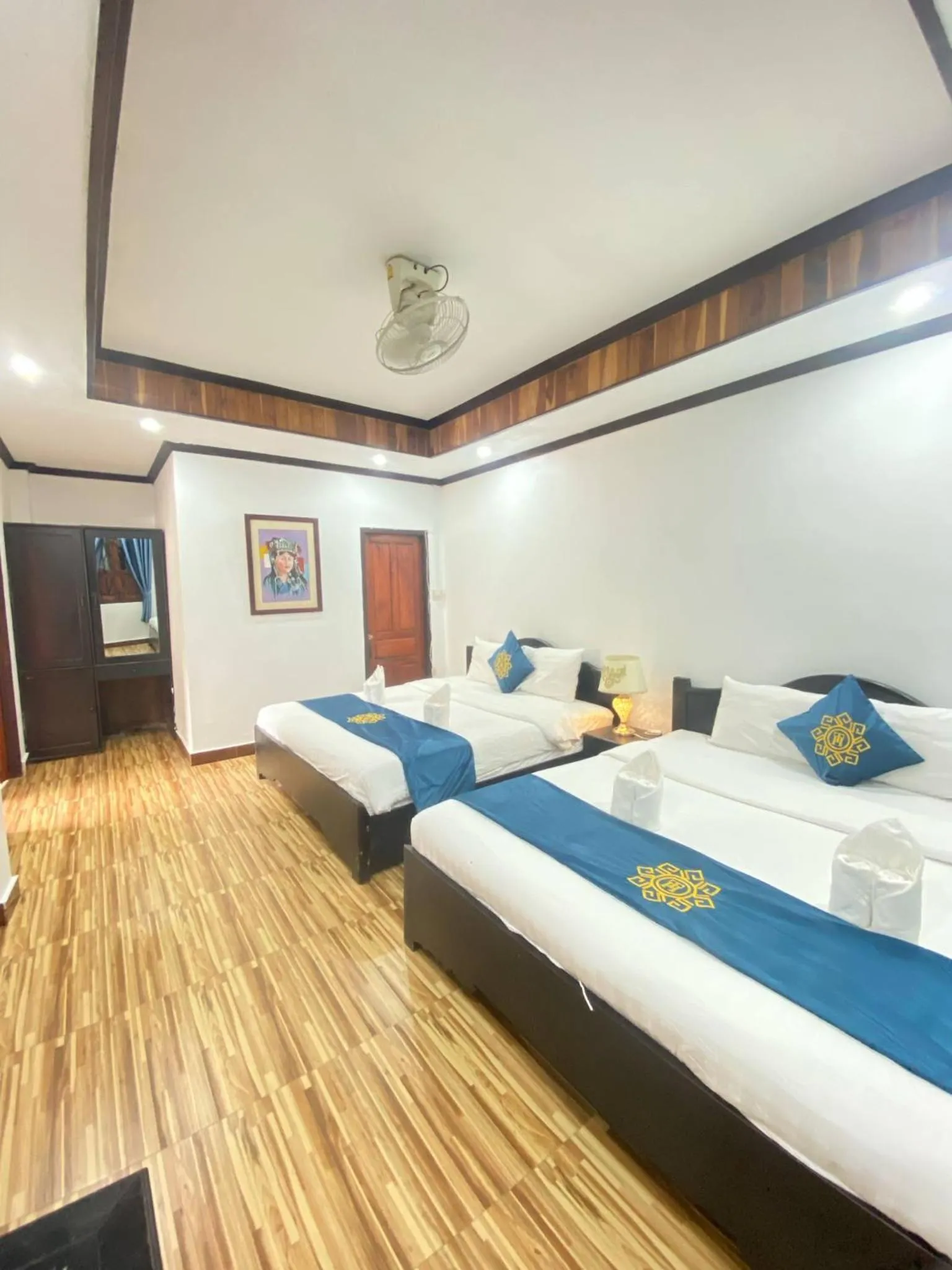 Bed in Singharat Boutique House