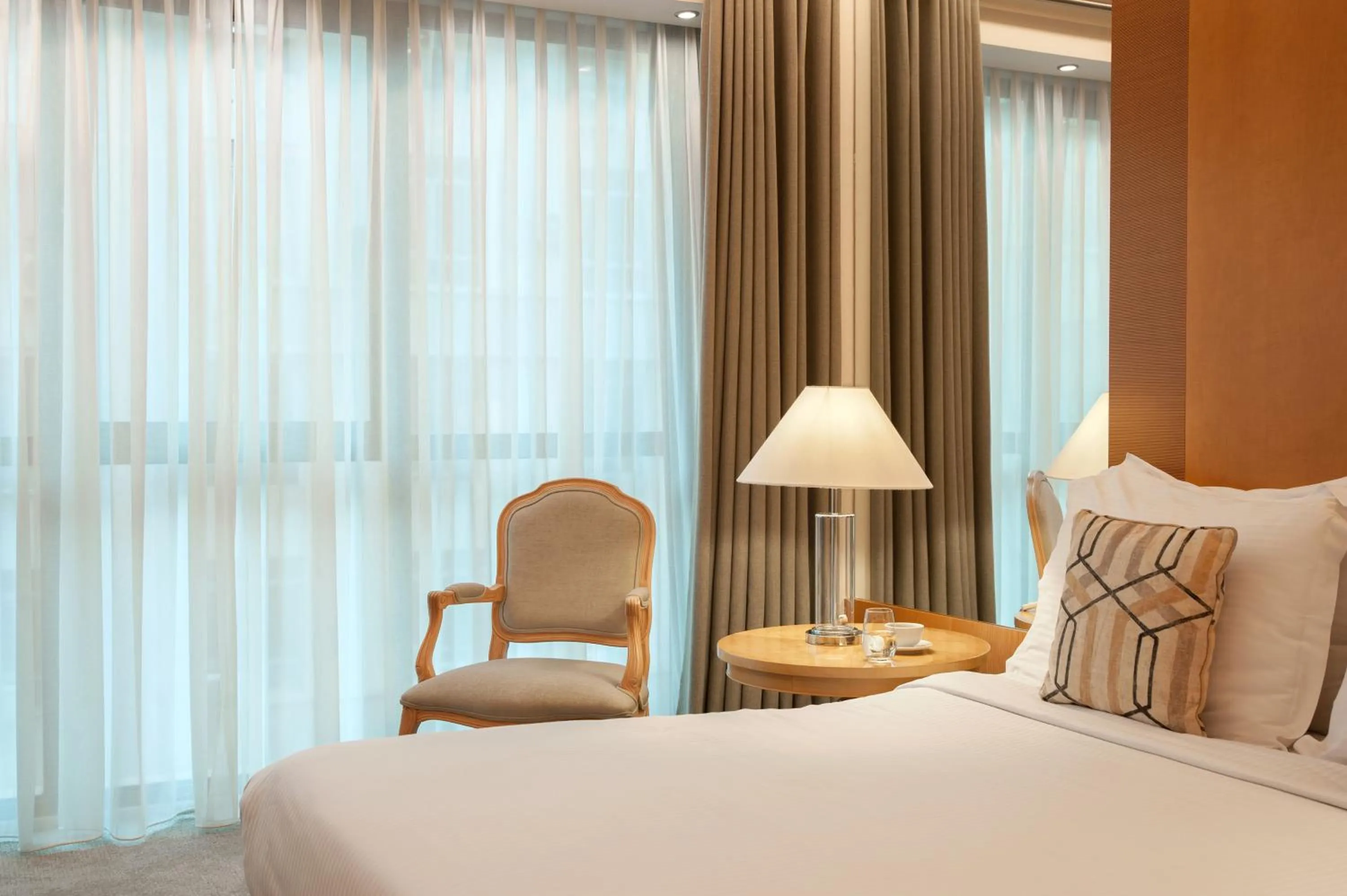 Bed in Melia Athens