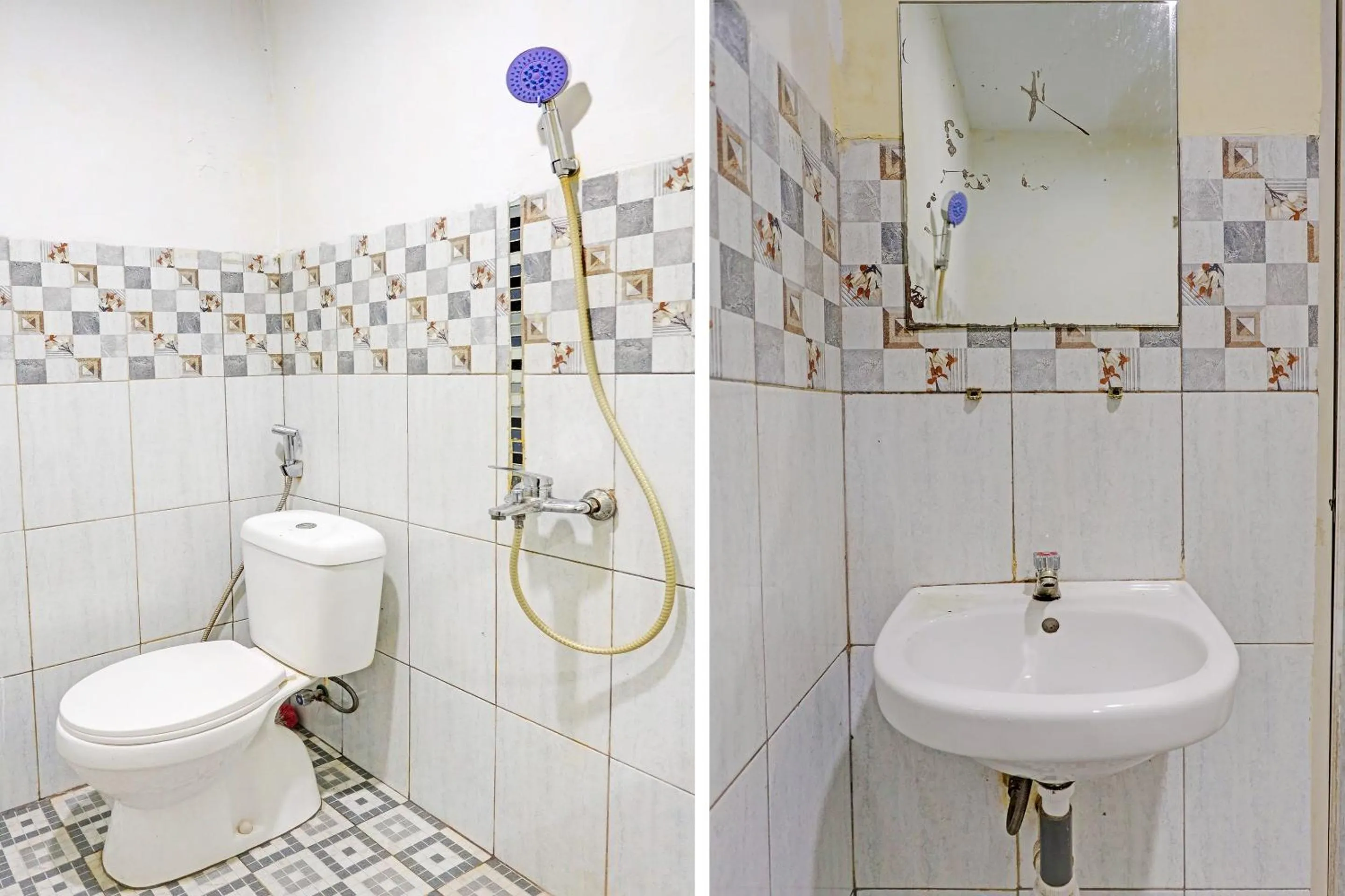 Bathroom in Hotel O New Town Syariah