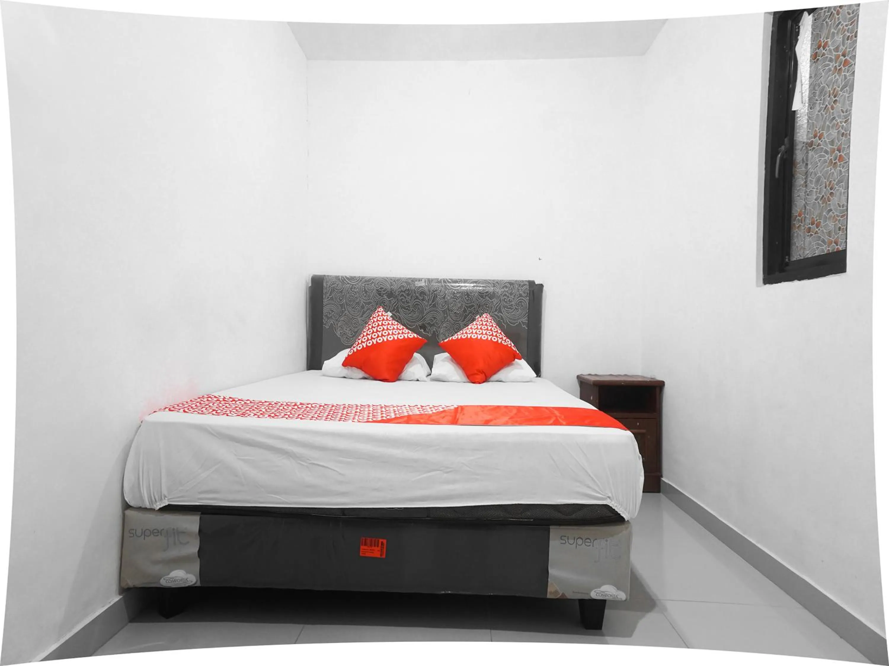 Bedroom, Bed in Hotel O Pondok Cahaya