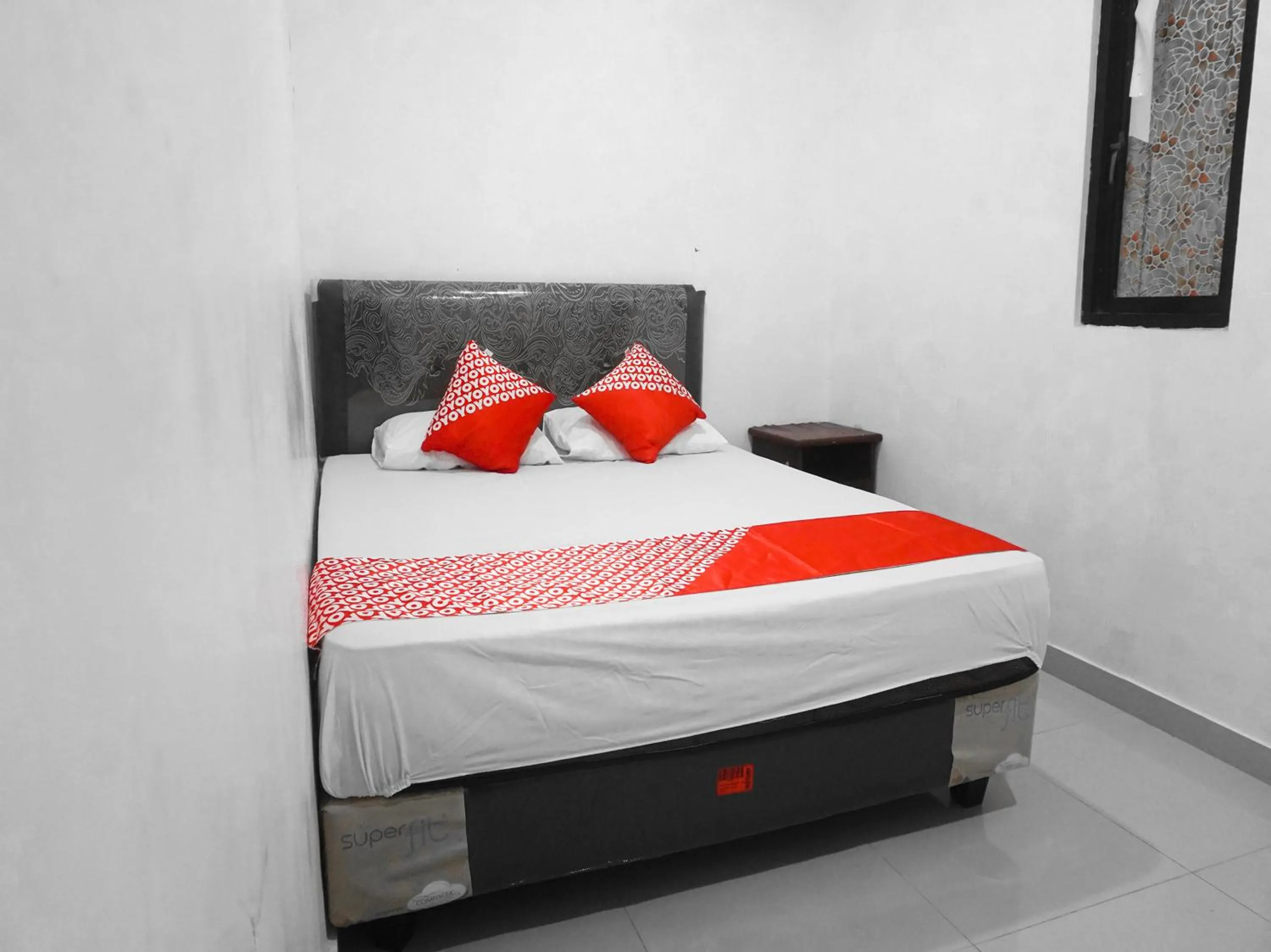 Bedroom, Bed in Hotel O Pondok Cahaya