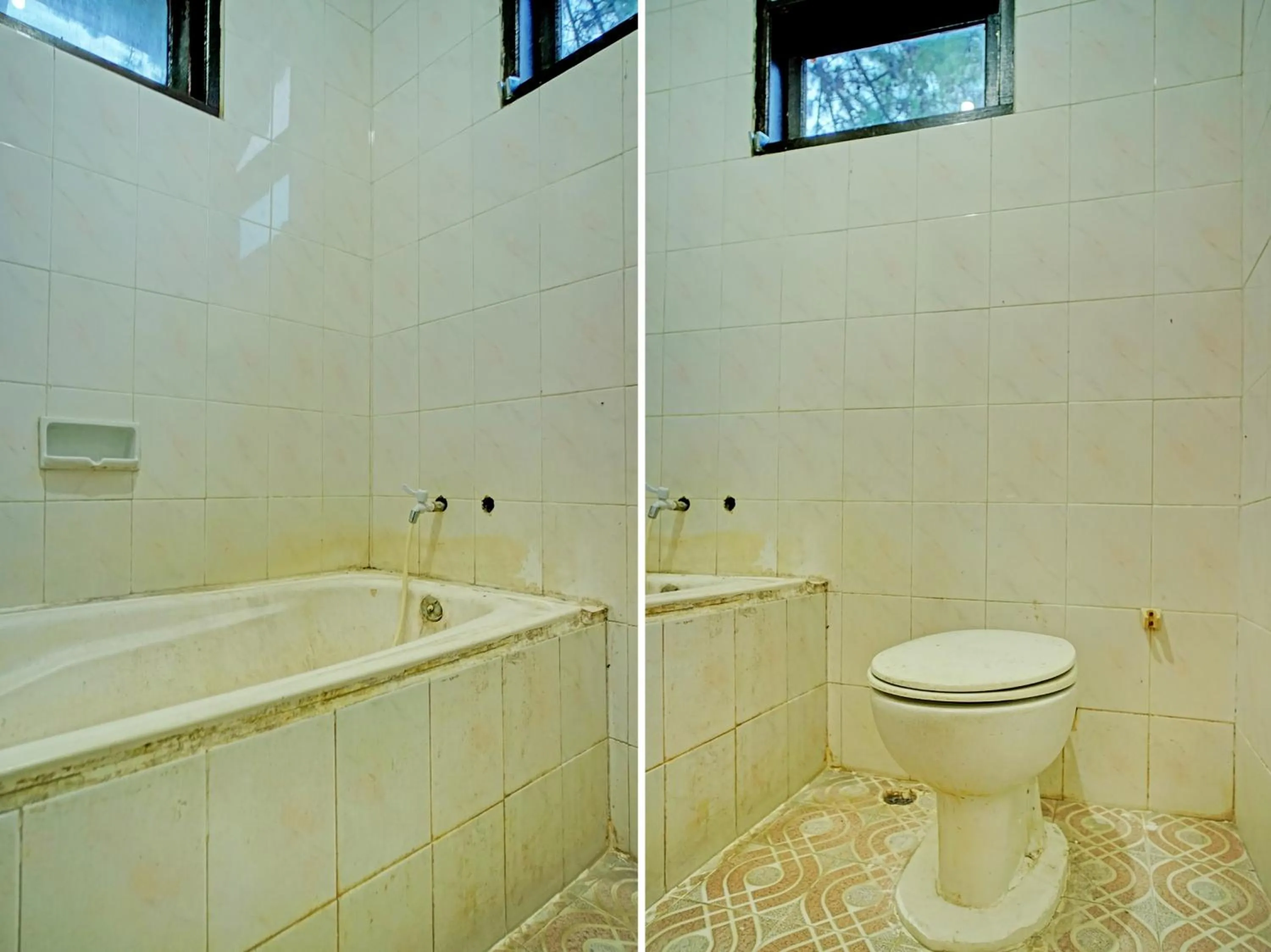 Bathroom in Capital O 92214 Beristera Hotel