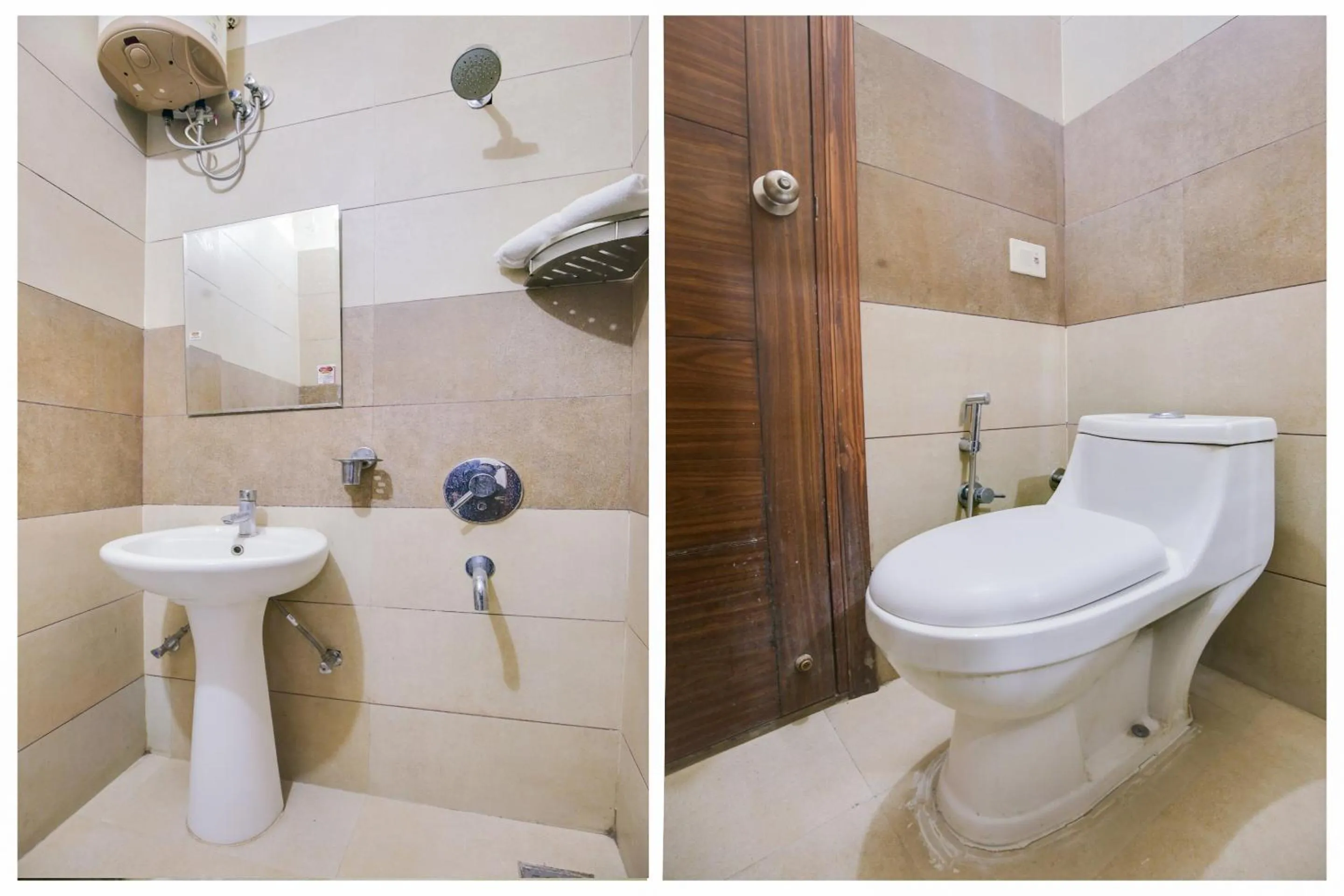 Bathroom in Hotel O Sky Line