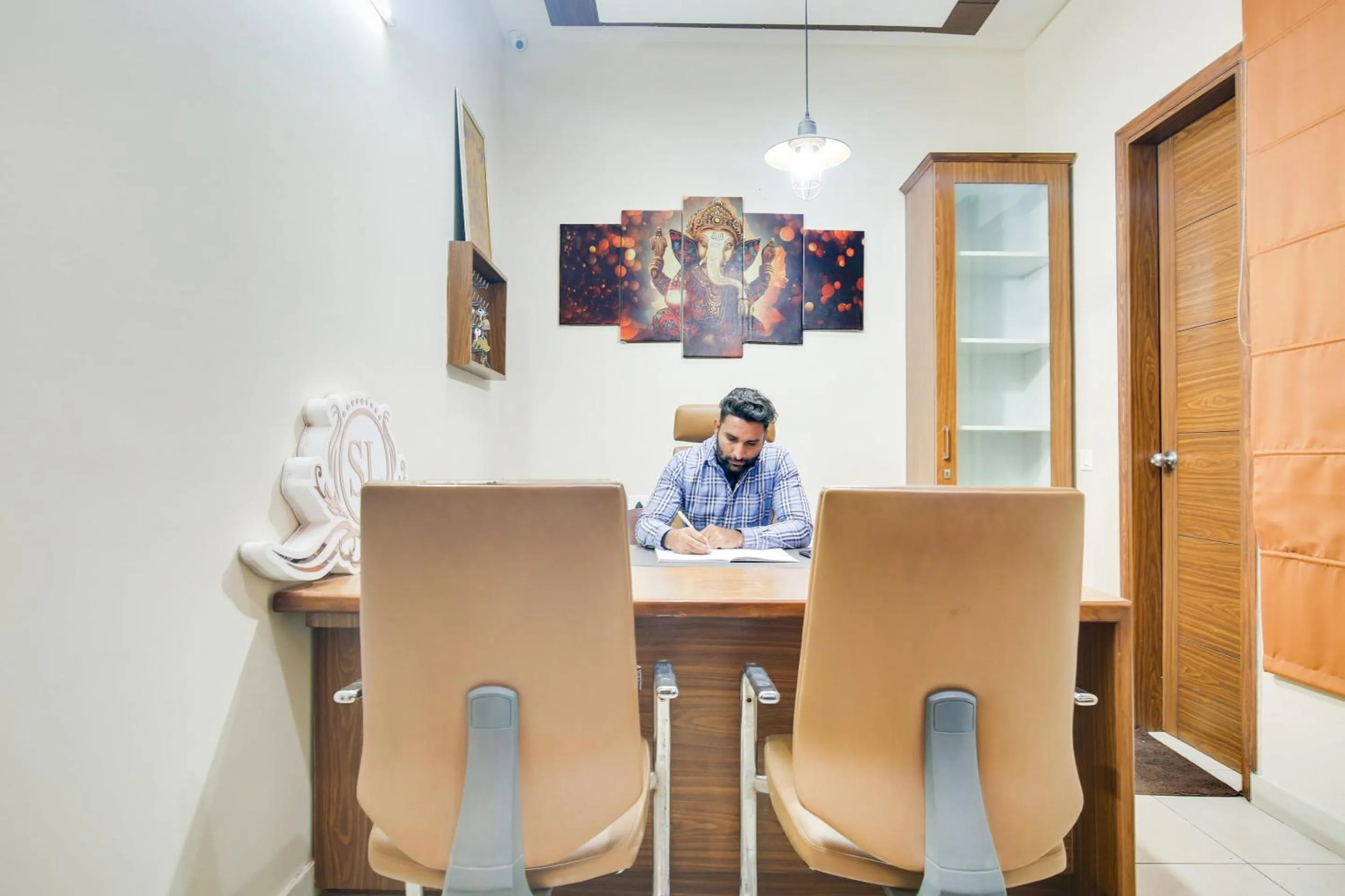 Lobby or reception in Hotel O Sky Line