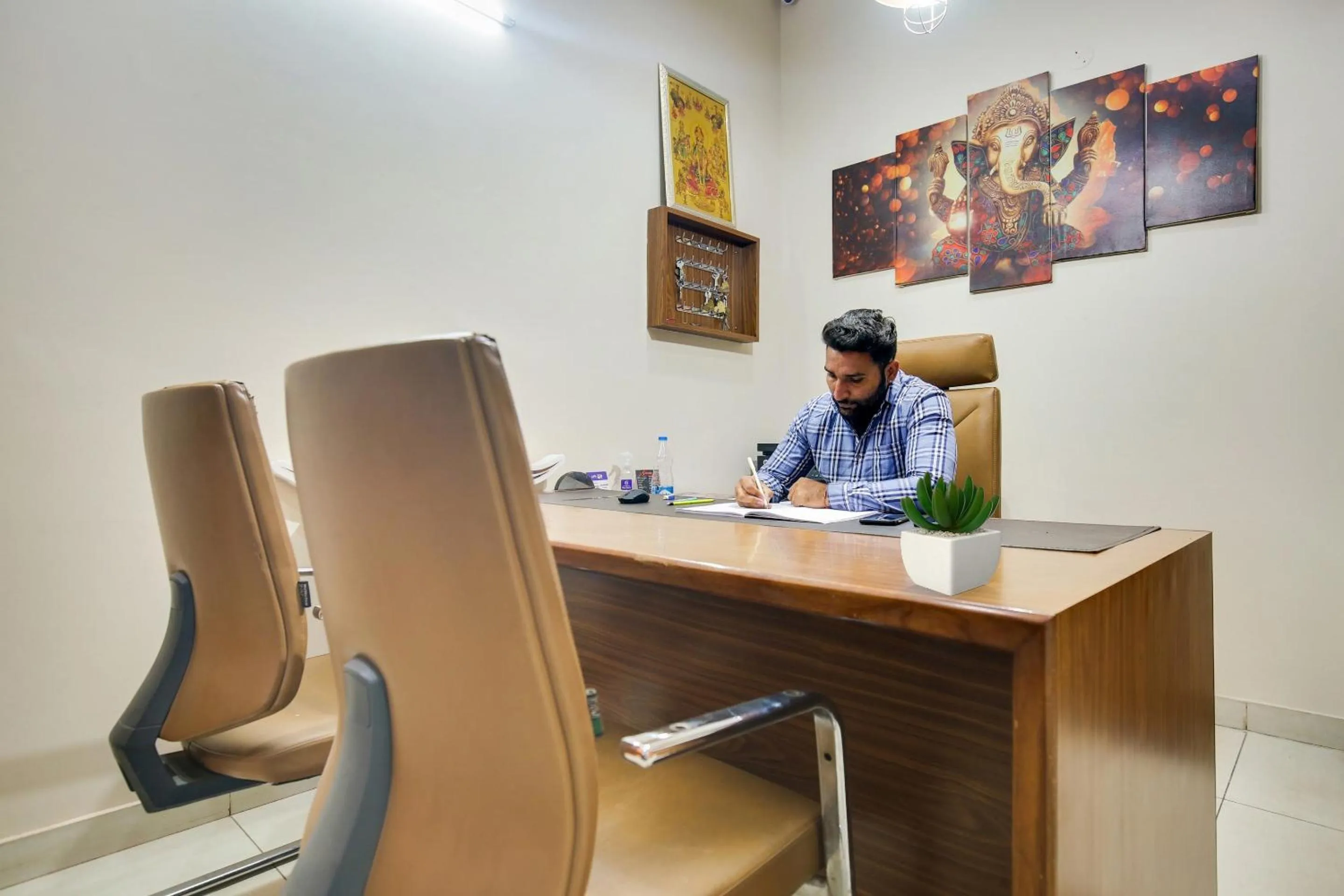 Lobby or reception in Hotel O Sky Line