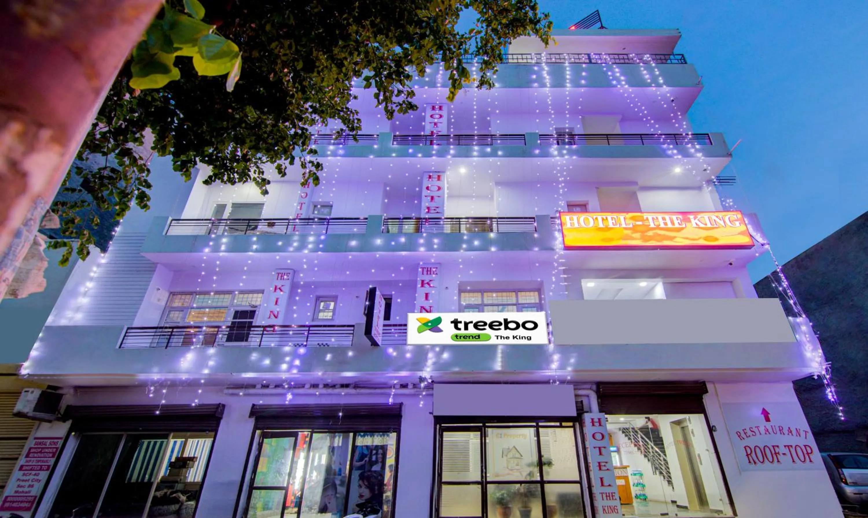 Property building in Treebo The King Mohali