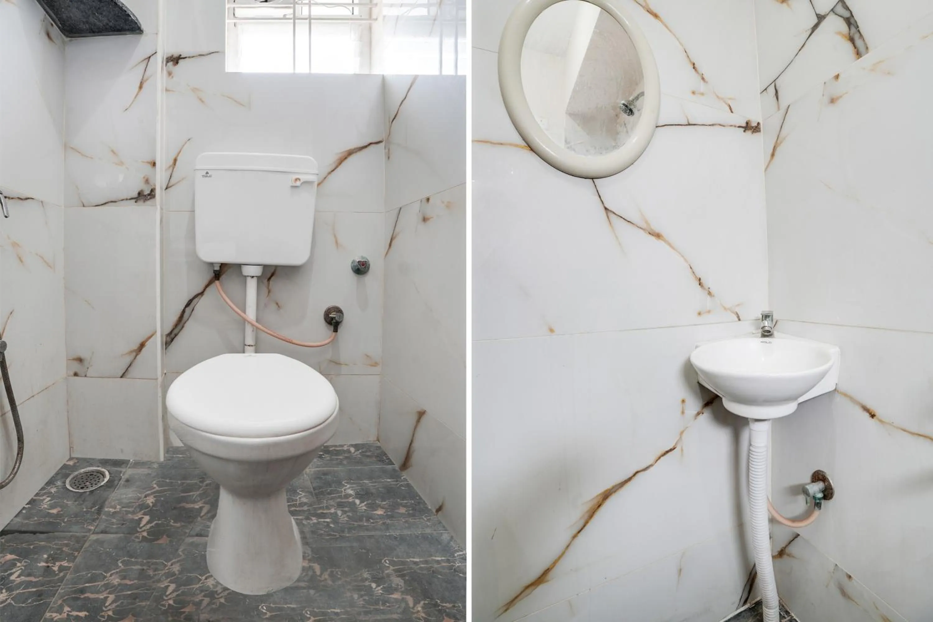 Bathroom in Hotel O Bangalore Near Reva Circle Formerly CKA Boarding