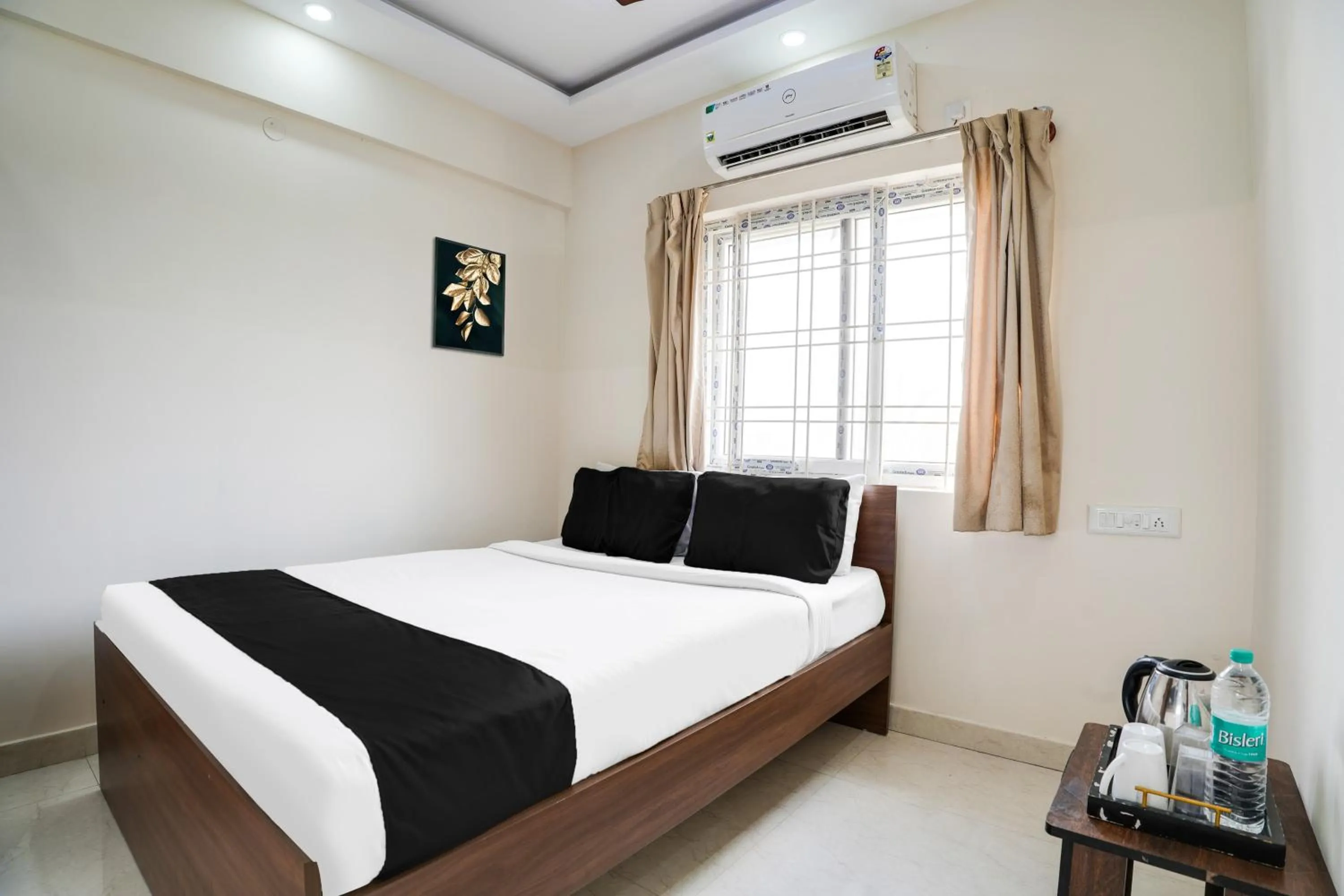 Bedroom, Bed in Hotel O Bangalore Near Reva Circle Formerly CKA Boarding