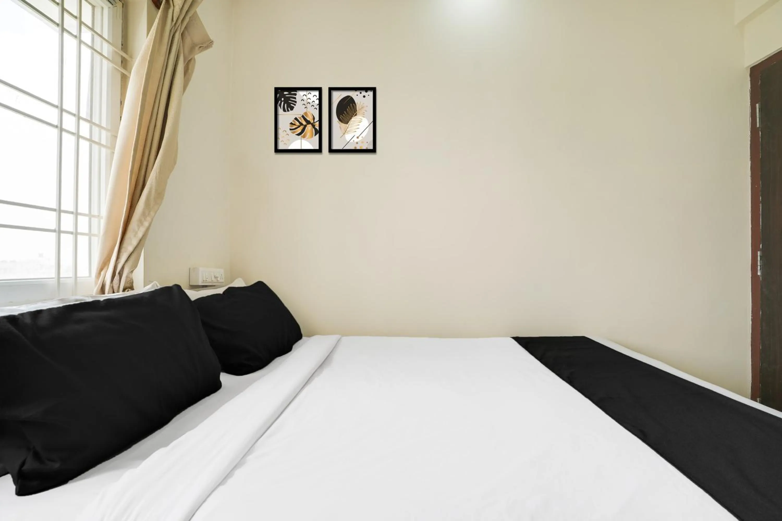 Bedroom, Bed in Hotel O Bangalore Near Reva Circle Formerly CKA Boarding