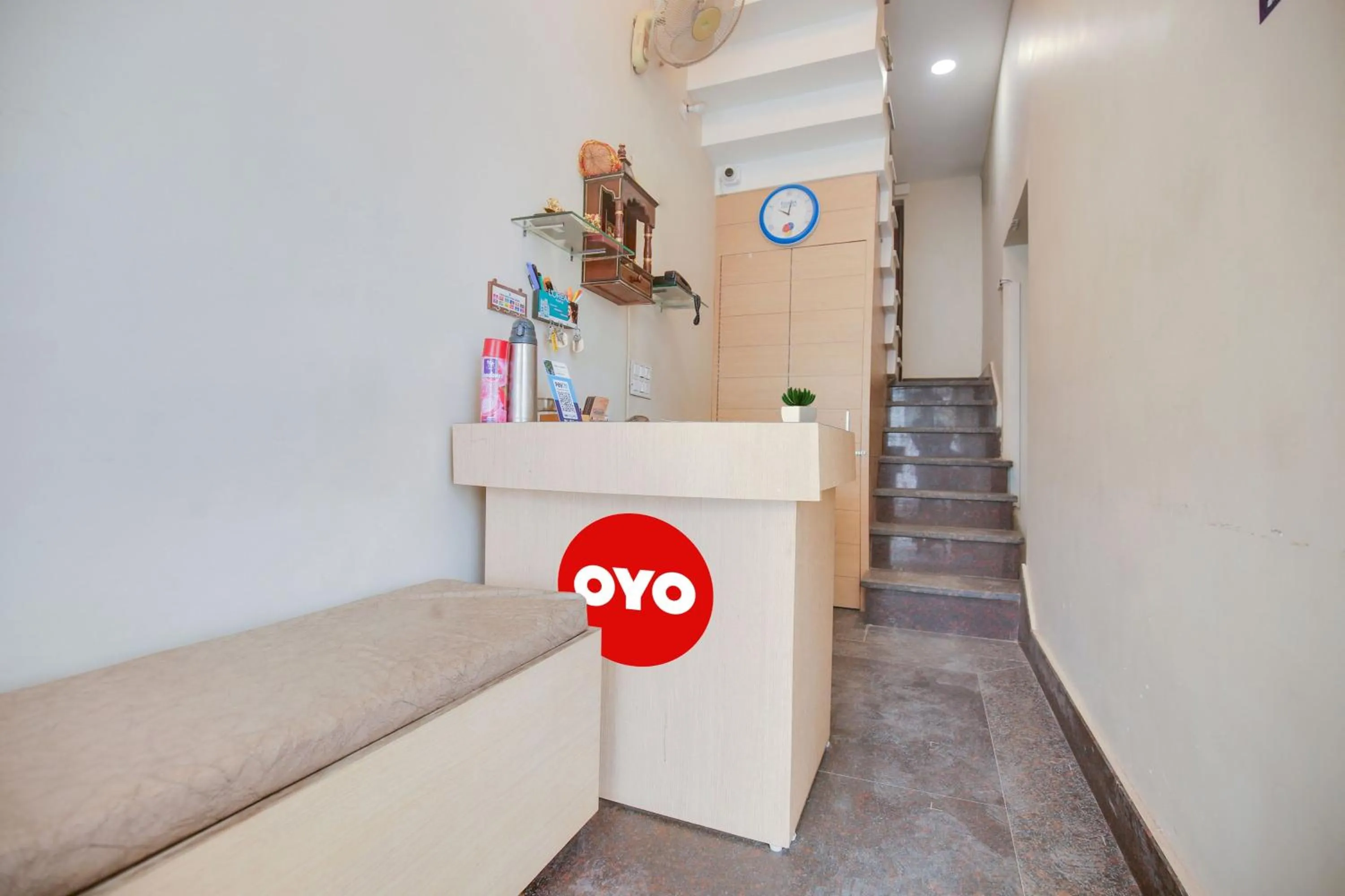 Lobby or reception in Hotel O Dhruva Residency