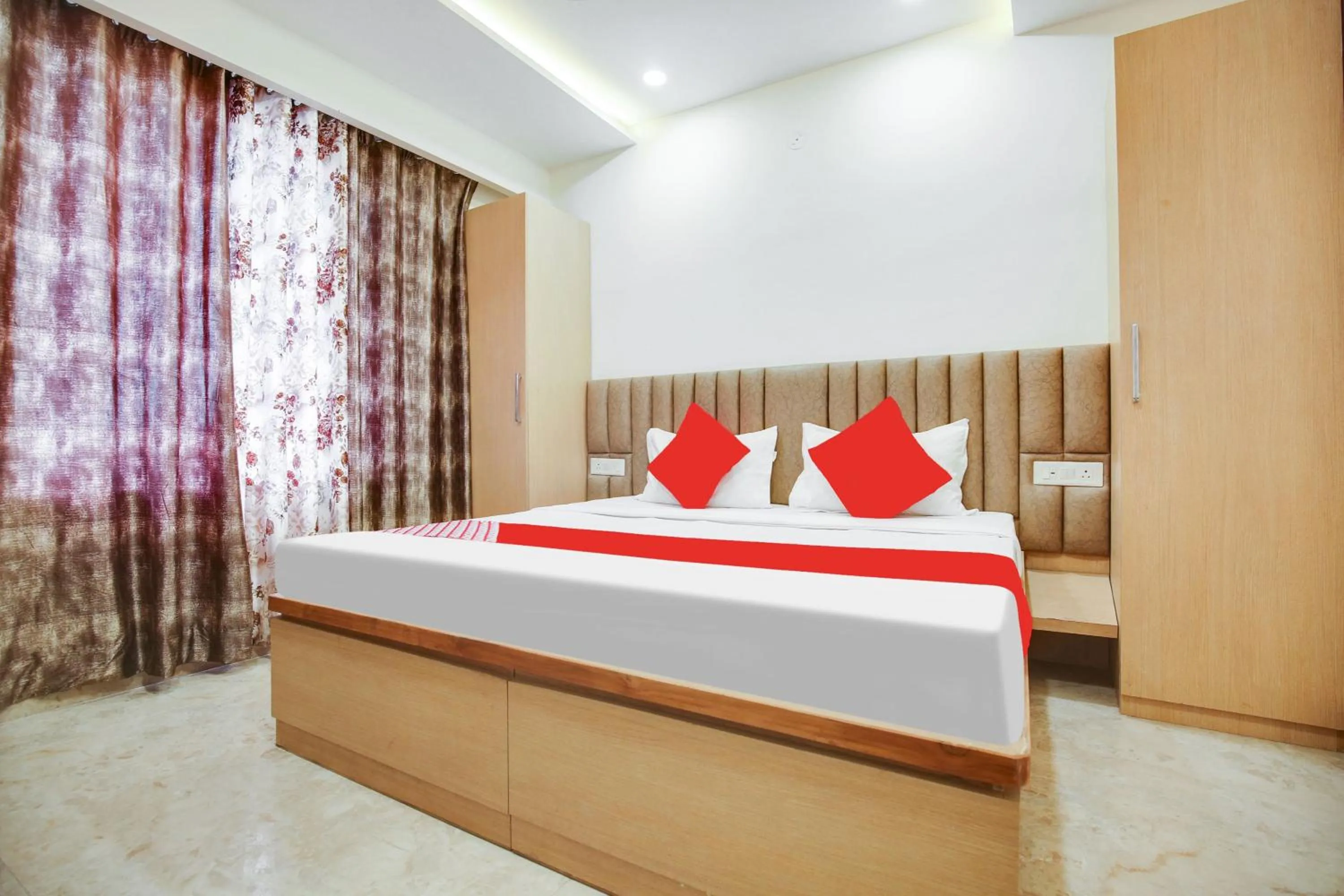 Bedroom, Bed in Hotel O Dhruva Residency
