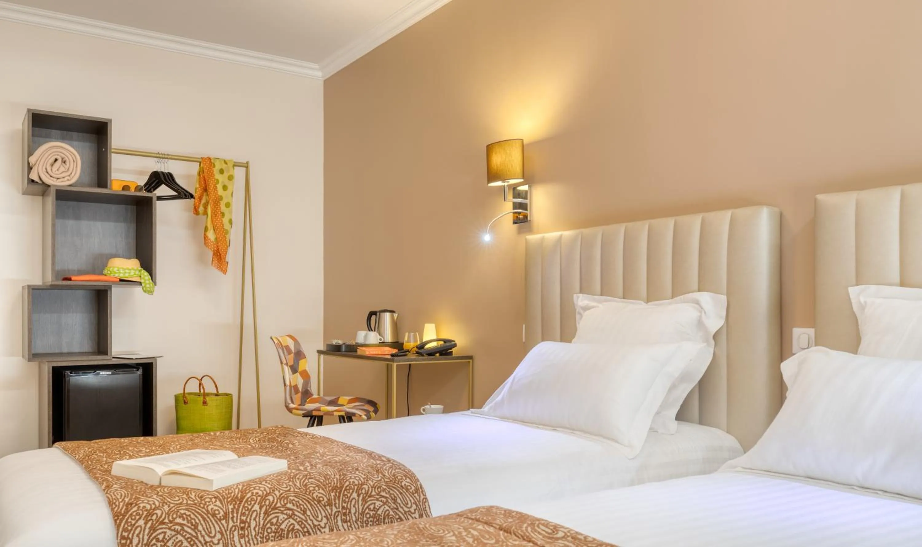 Bed in Hôtel L'Orée des plages