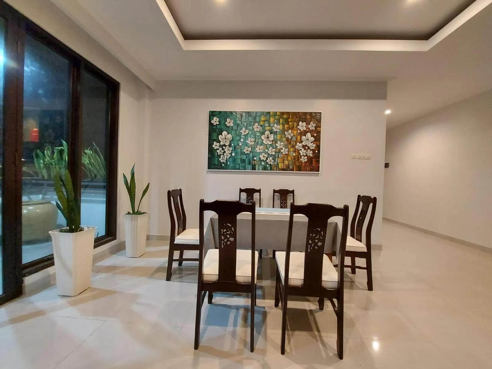 Kitchen or kitchenette in Atap Biru Residence