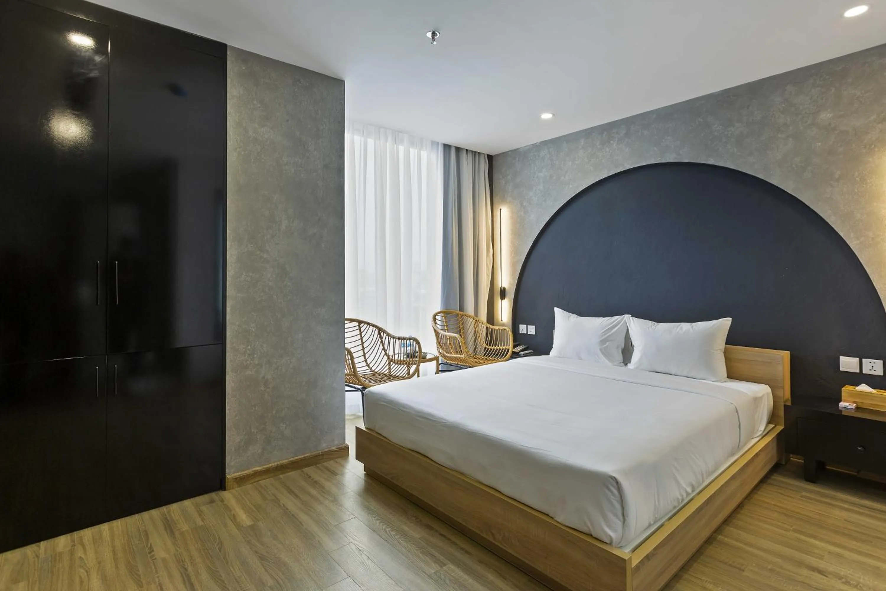 Bed in Jacayl Hotel - Cầu Giấy