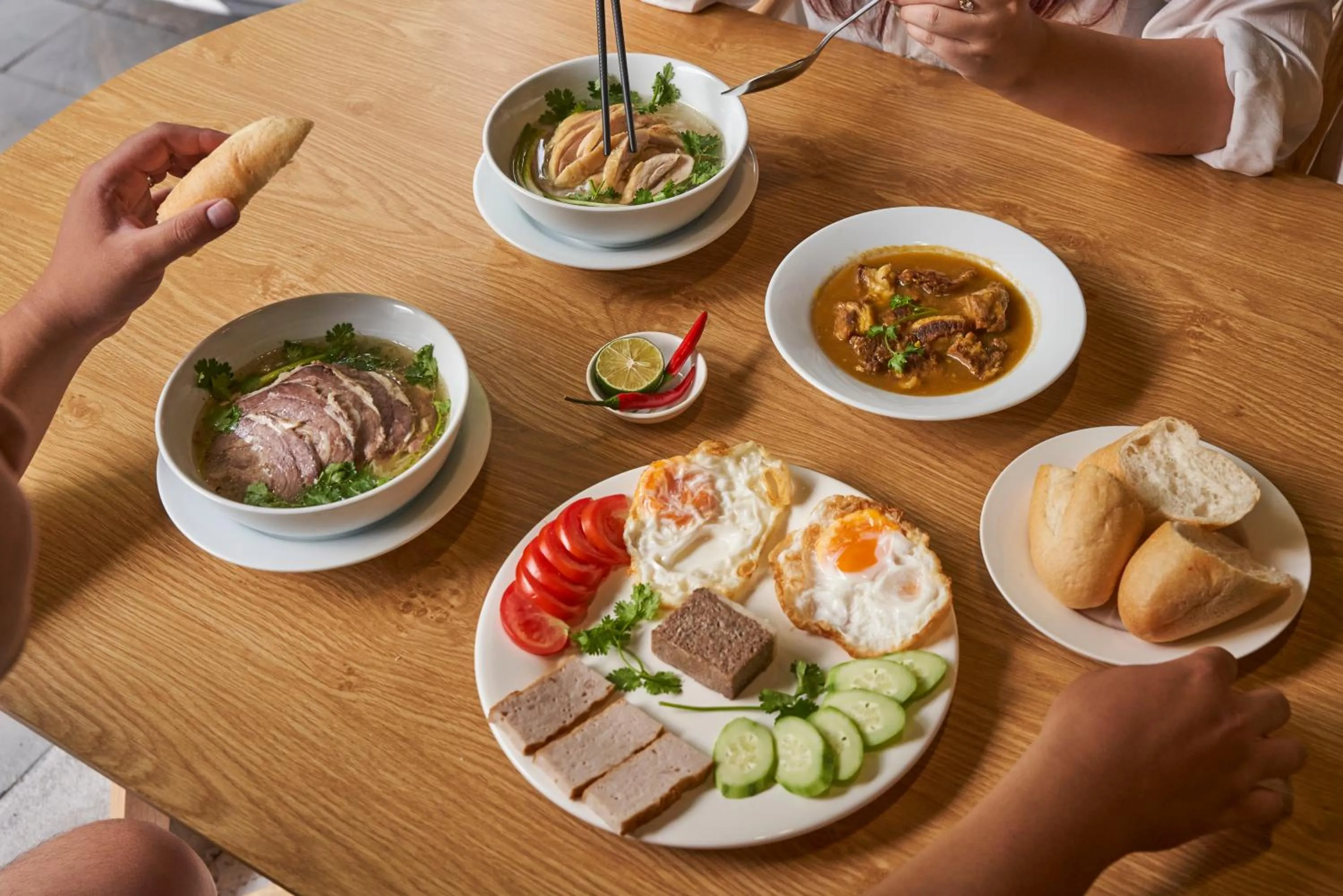 Breakfast in Jacayl Hotel - Cầu Giấy