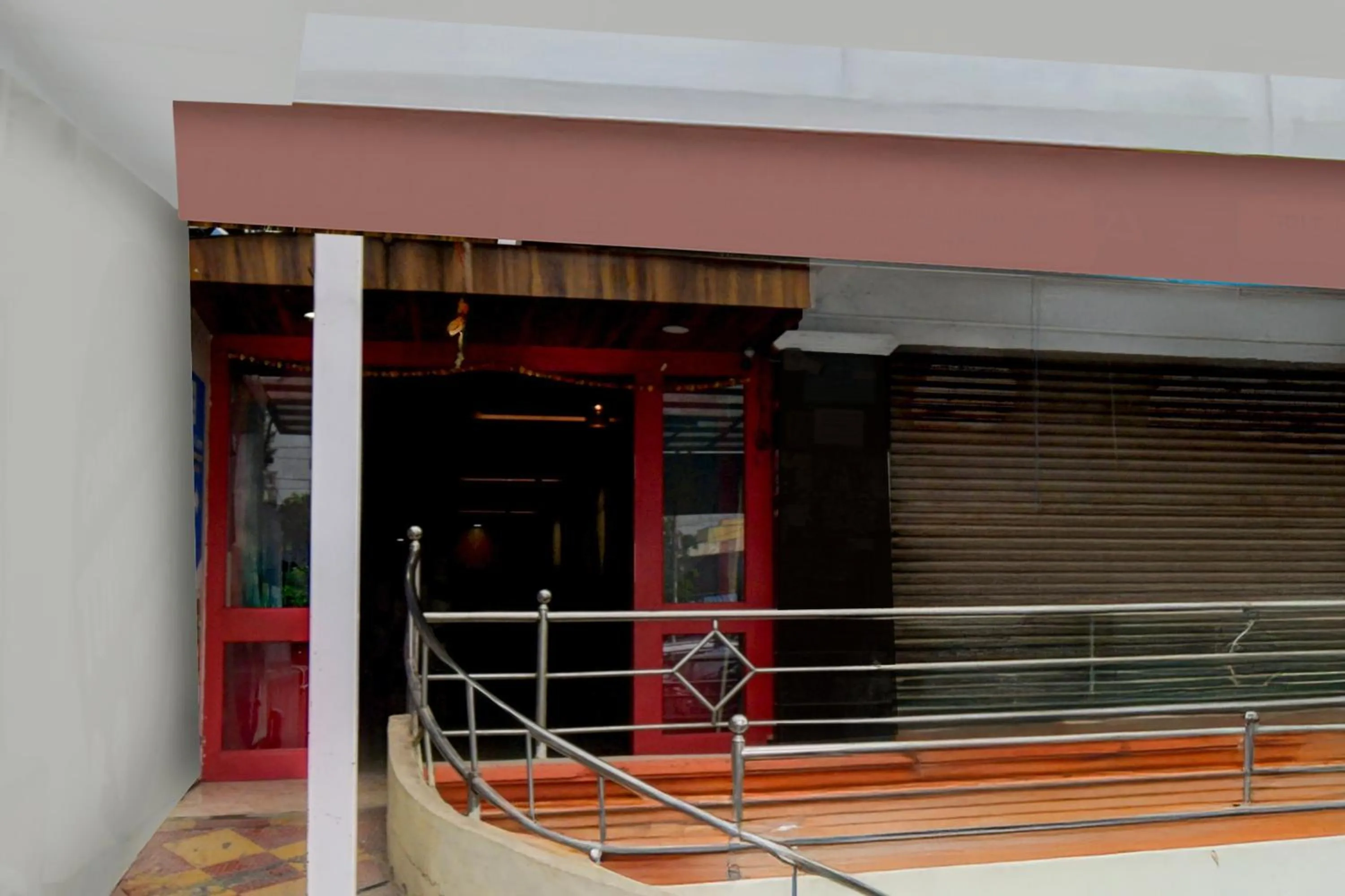 Facade/entrance in Super Collection O Karmanghat Bus Terminal Hyderabad Formerly Hotel Chirag Stays