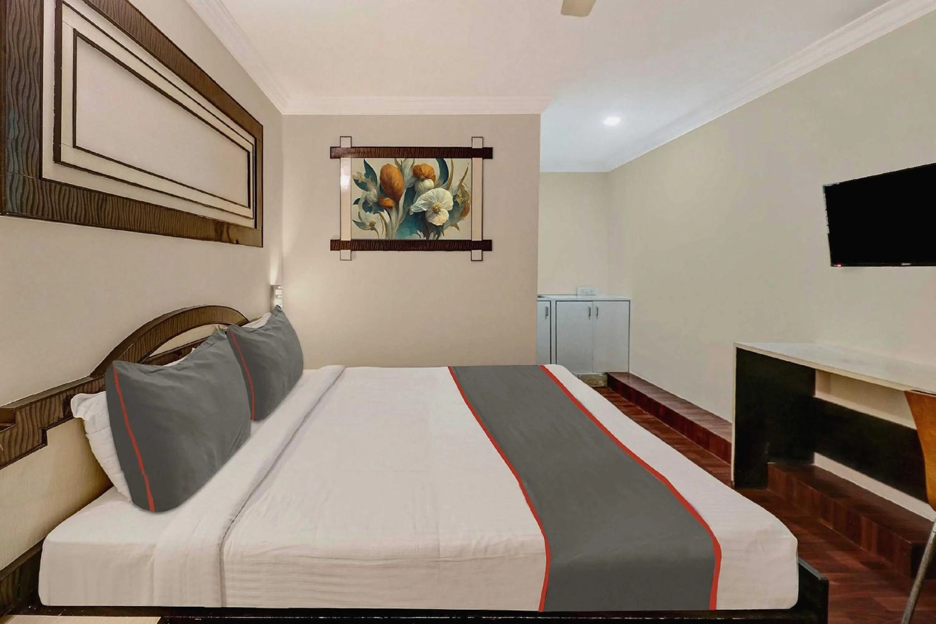 Bedroom, Bed in Super Collection O Sabharwal Residency Near Lalbagh Botanical Garden