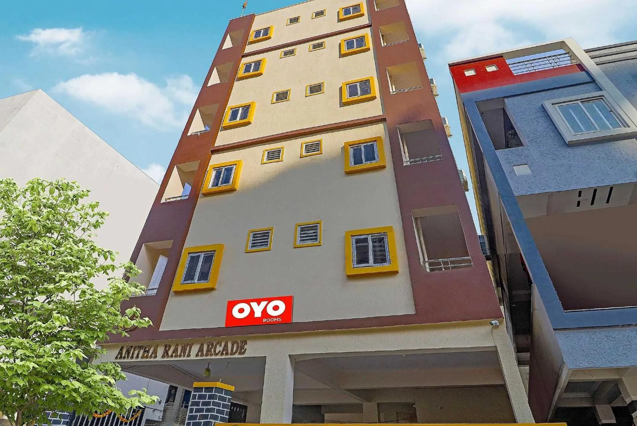 Facade/entrance in Hotel O Walk Inn Hotels