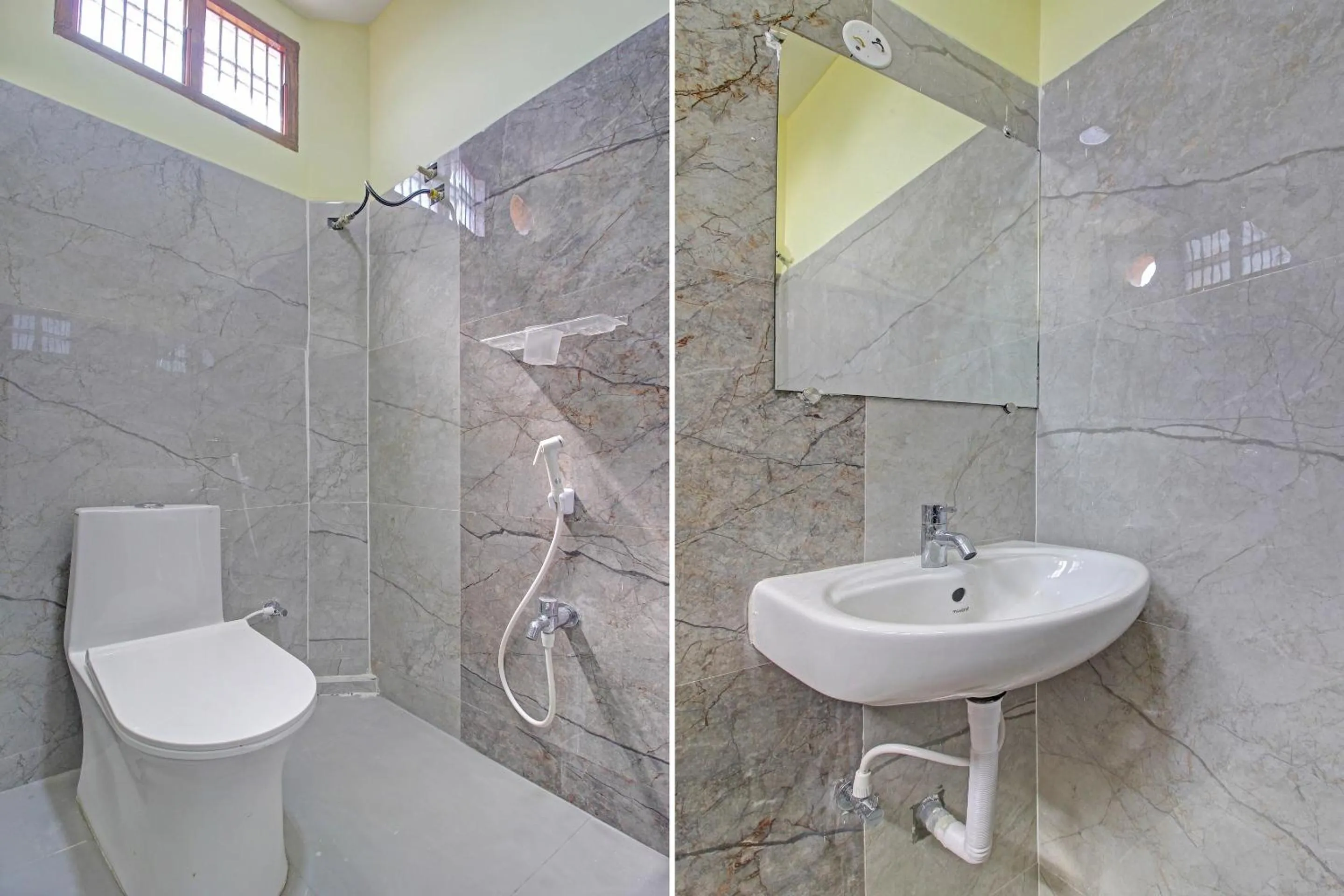 Bathroom in Super Hotel O Lakshmi Royal Inn