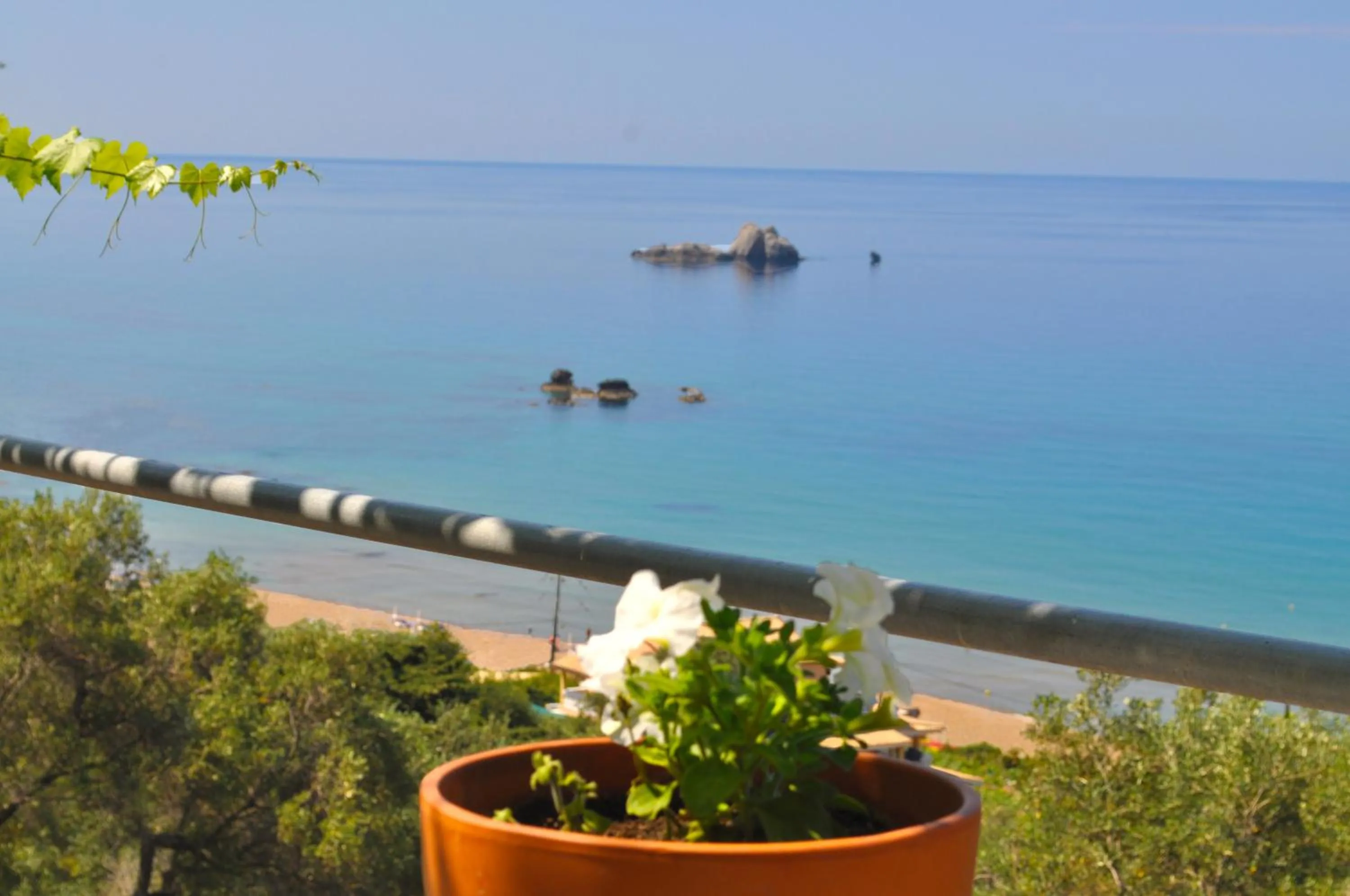 View (from property/room) in Luxury Loft Apartment with Pool - Pelekas Beach, Corfu