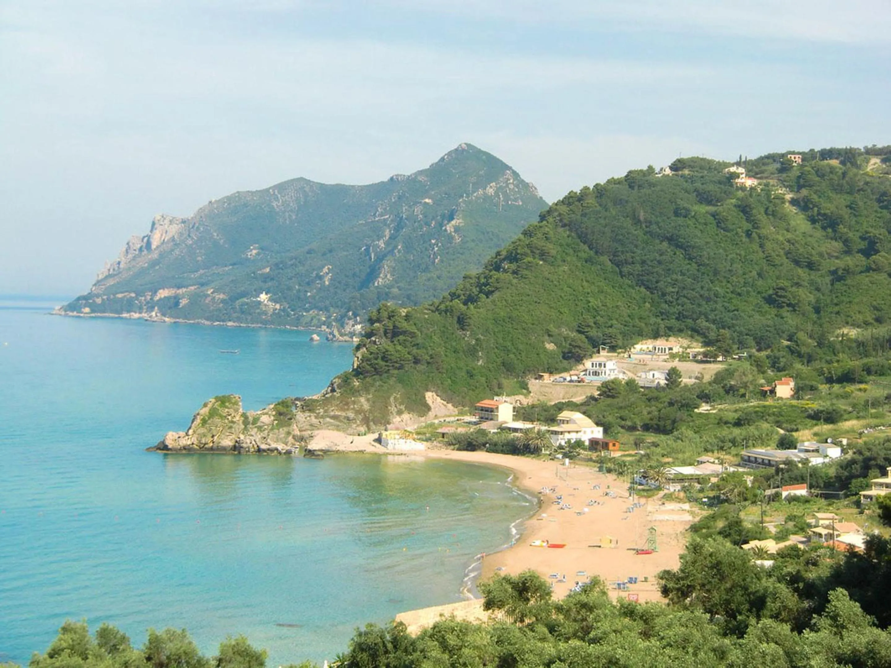 Natural landscape in Luxury Loft Apartment with Pool - Pelekas Beach, Corfu