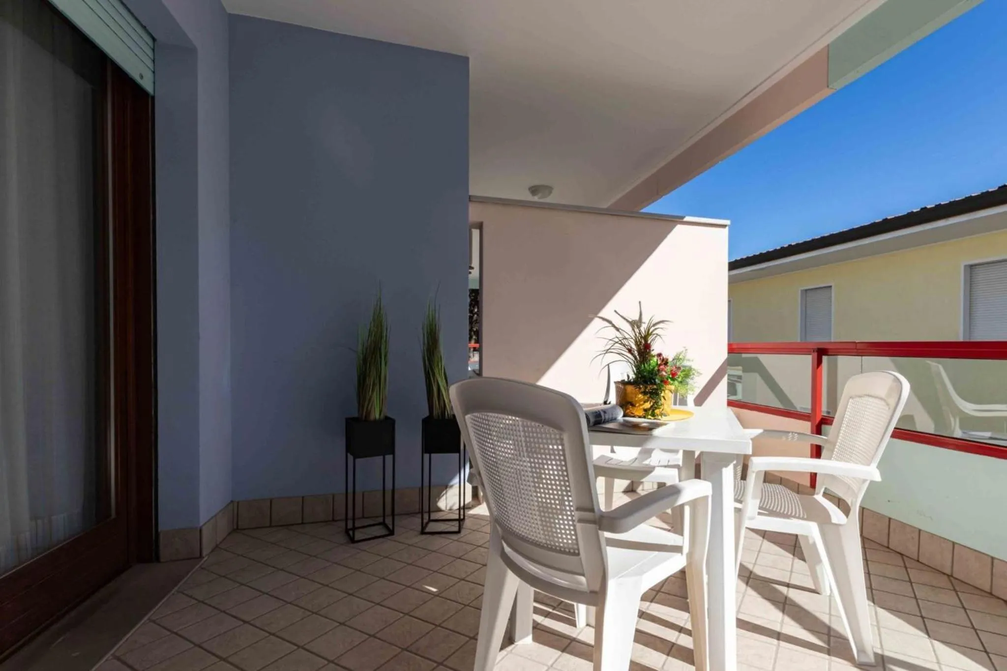 Balcony/Terrace in Comfortable apartment close to Bibione sea