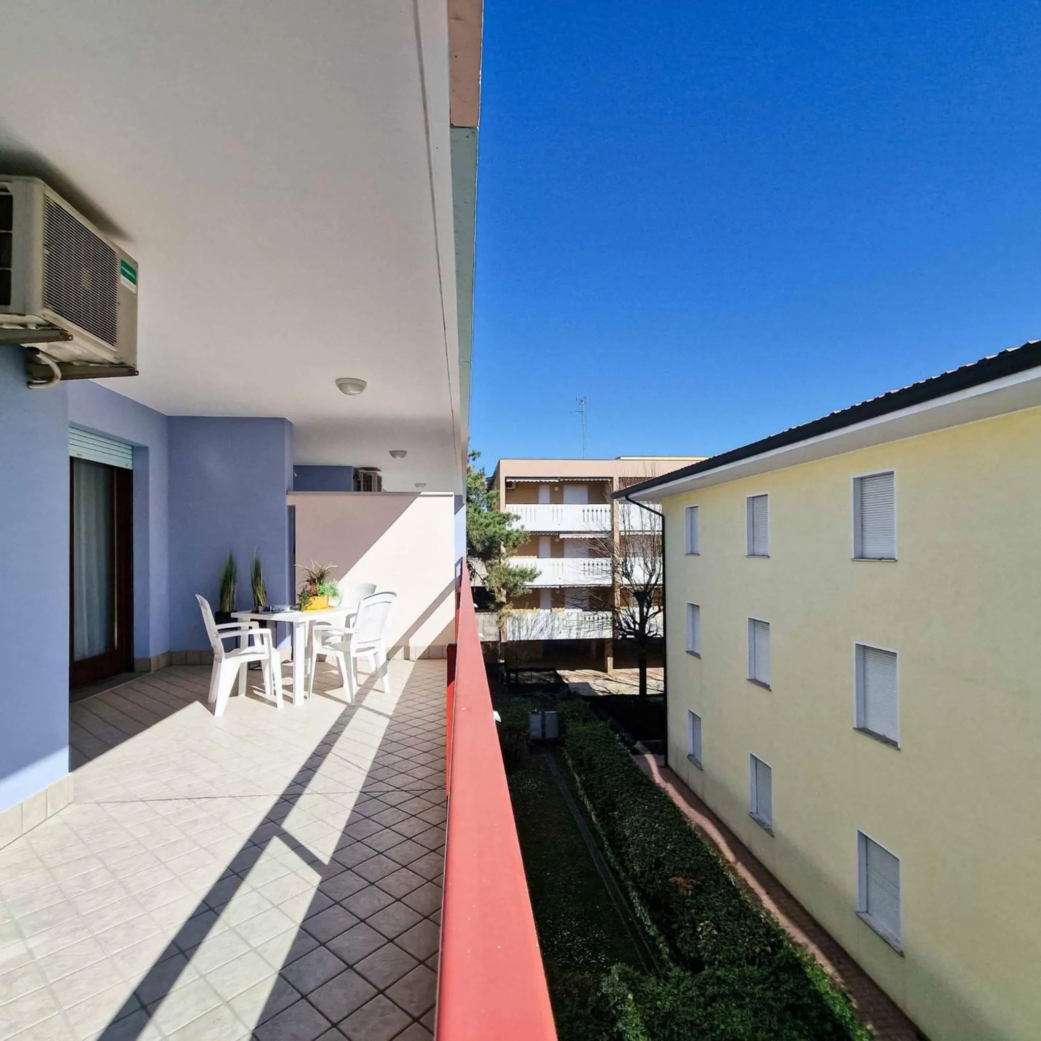 Balcony/Terrace in Comfortable apartment close to Bibione sea