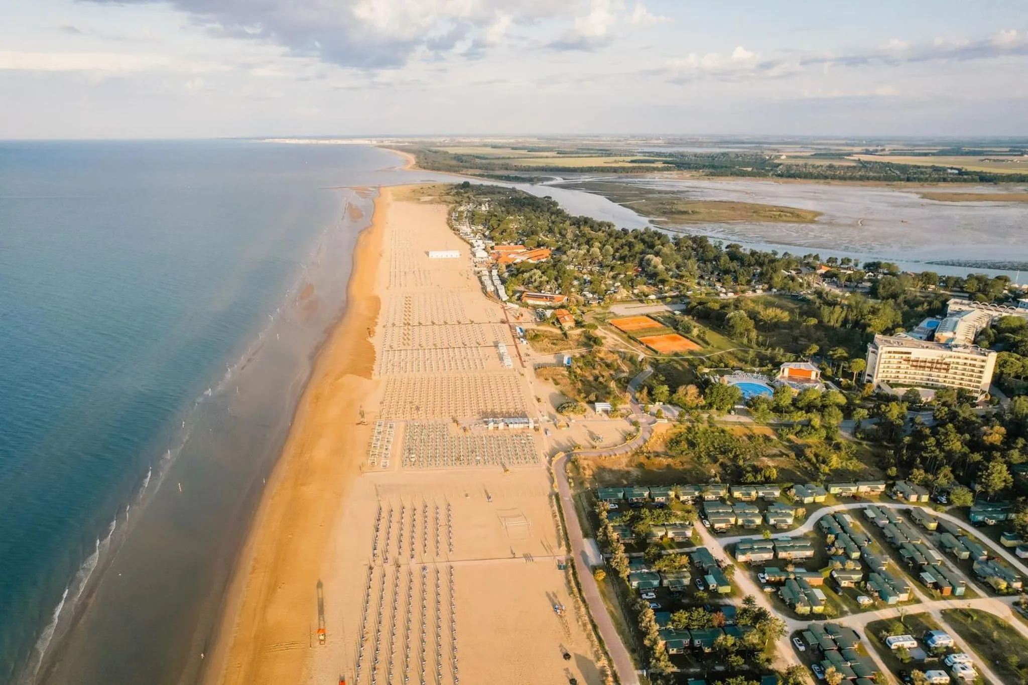 Natural landscape in Comfortable apartment close to Bibione sea