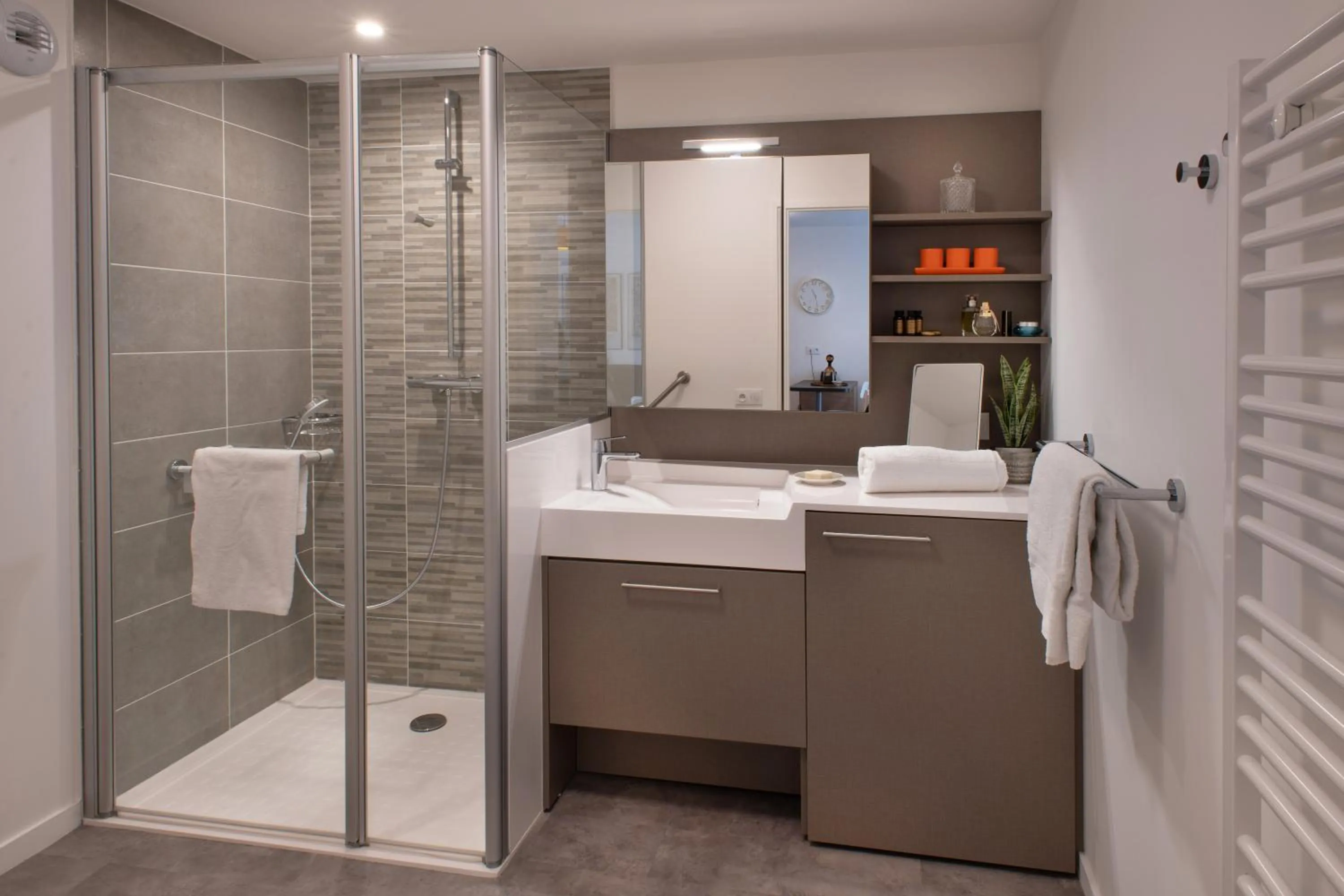 Bathroom in Domitys La Clef des Arts