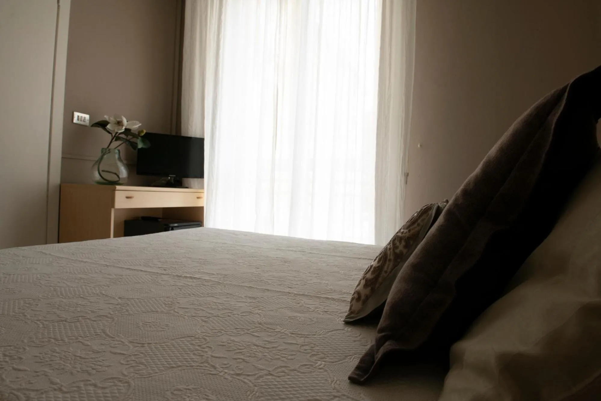 Bed in Hotel Maarea