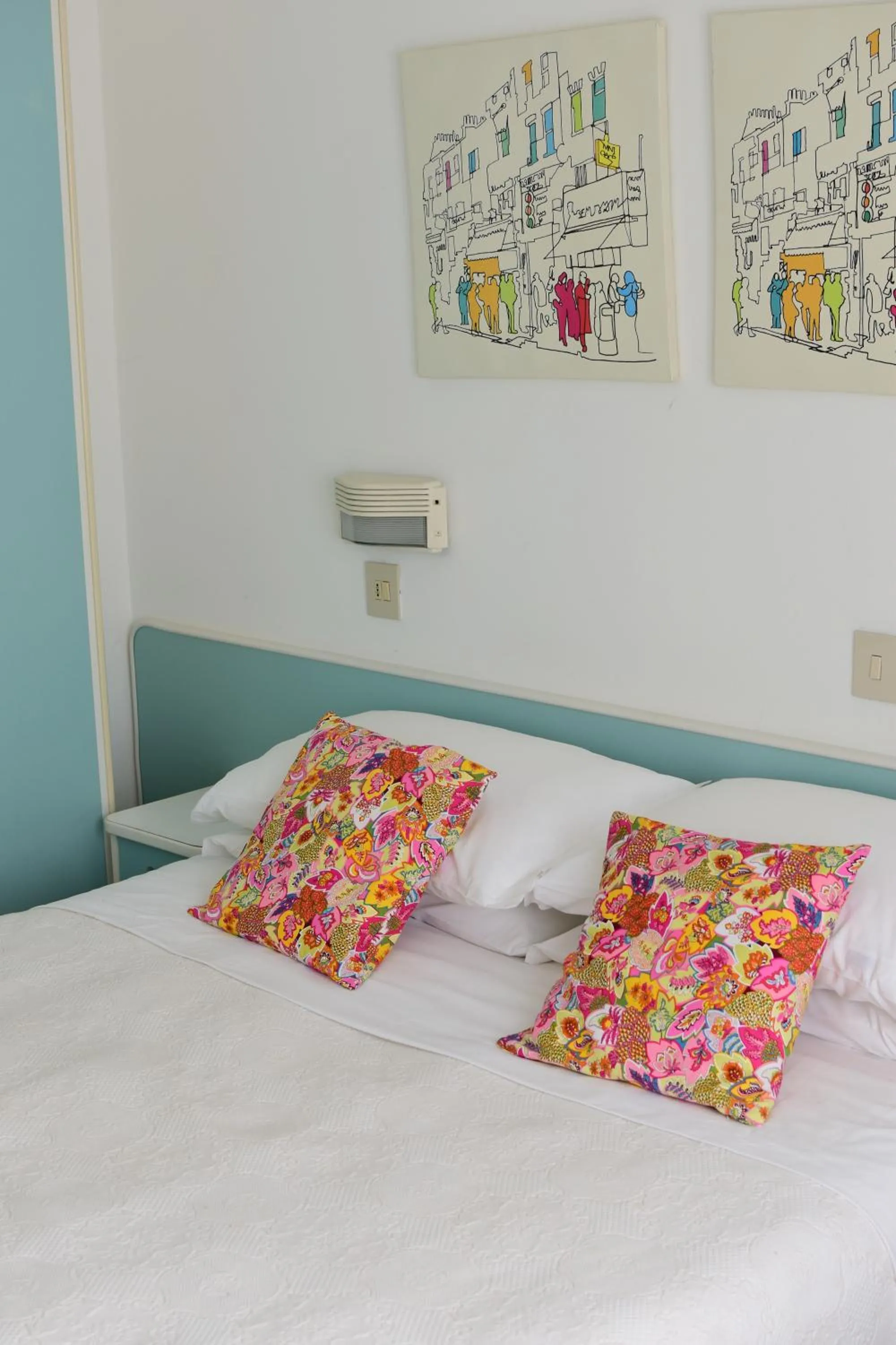 Bed in Hotel Maarea