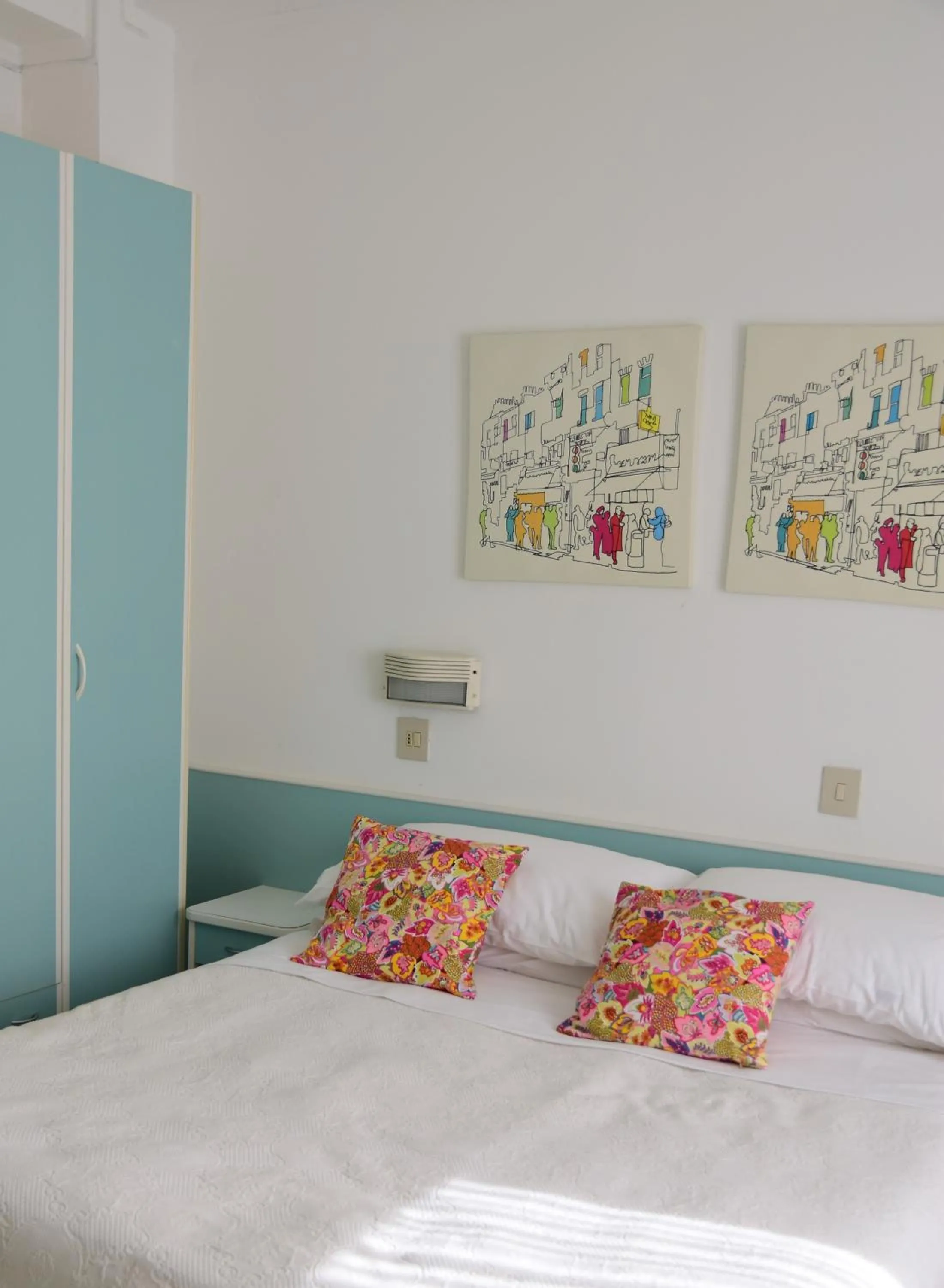 Bed in Hotel Maarea